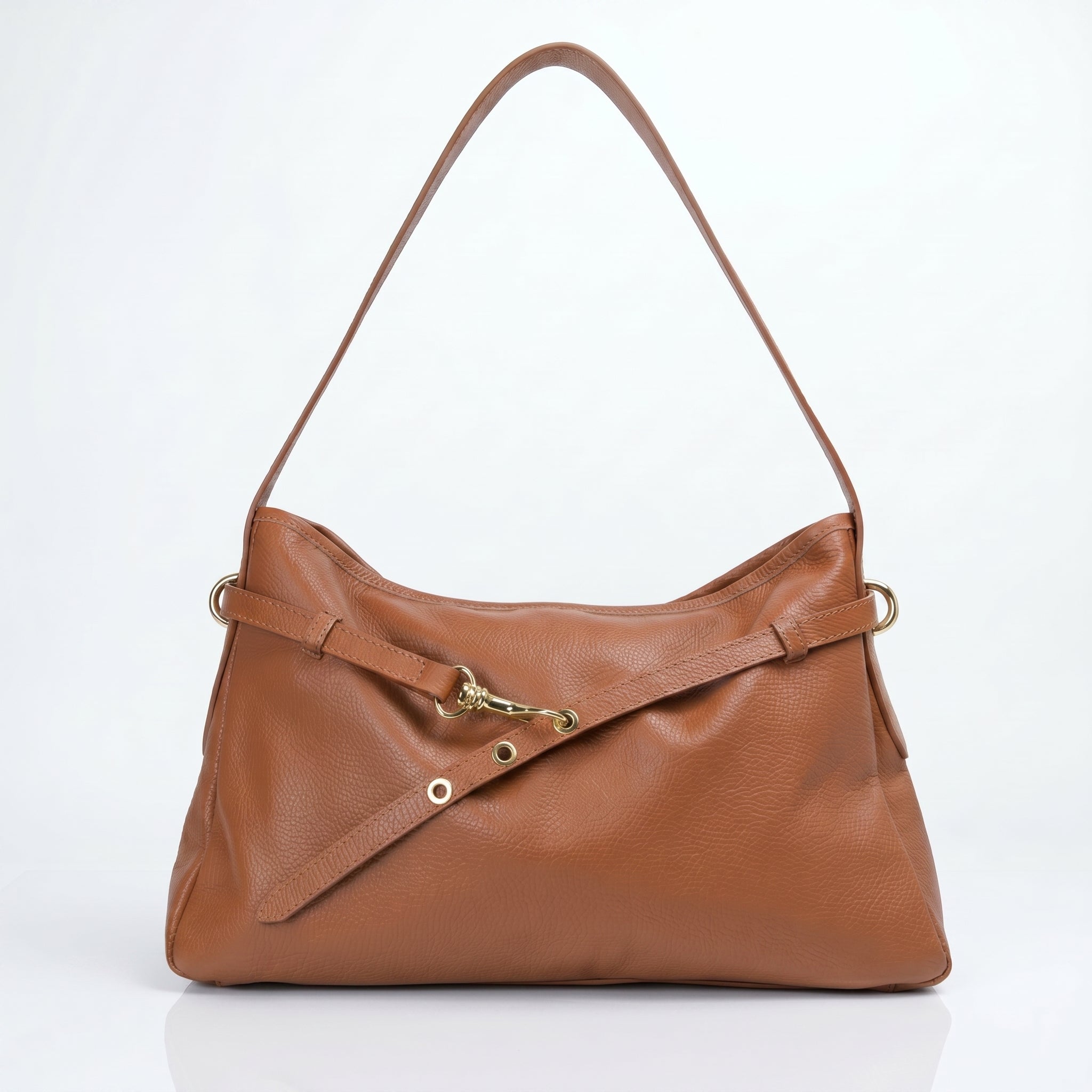 Allicia Borsa a Tracolla in Vera Pelle Made in Italy - Stile Donna Bags