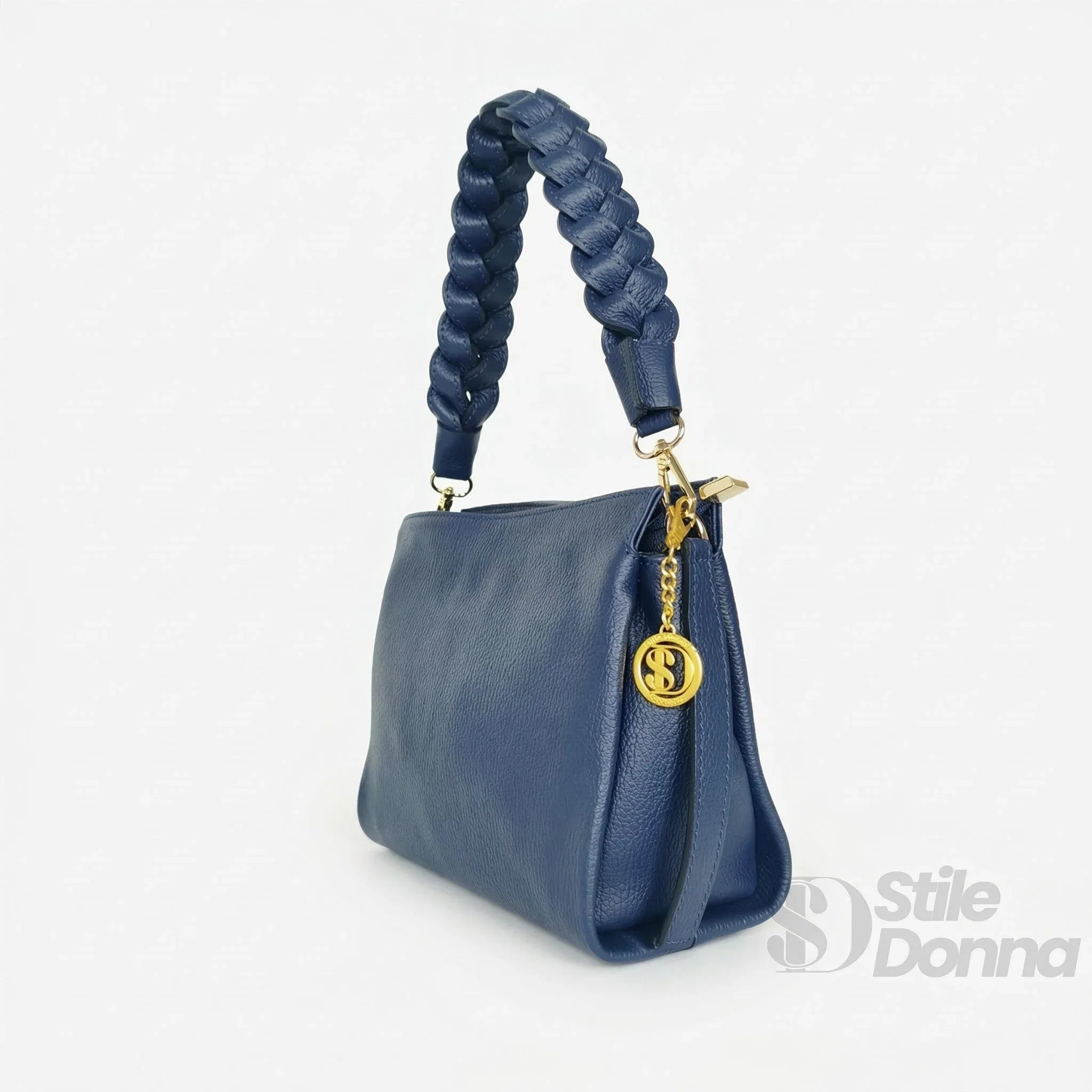 Amora Borsa a Spalla Classica in Vera Pelle - Stile Donna Bags