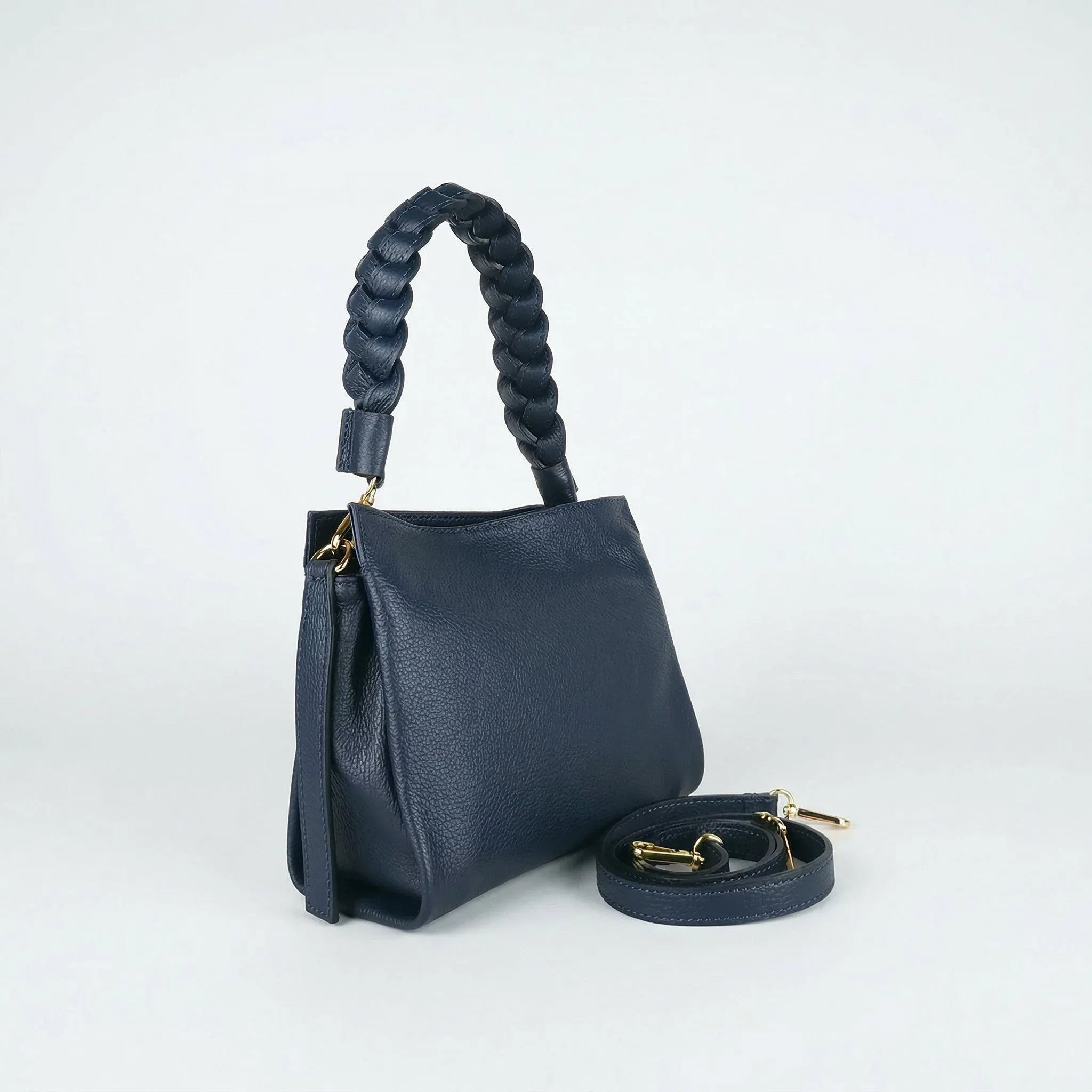 Amora Borsa a Spalla Classica in Vera Pelle - Stile Donna Bags