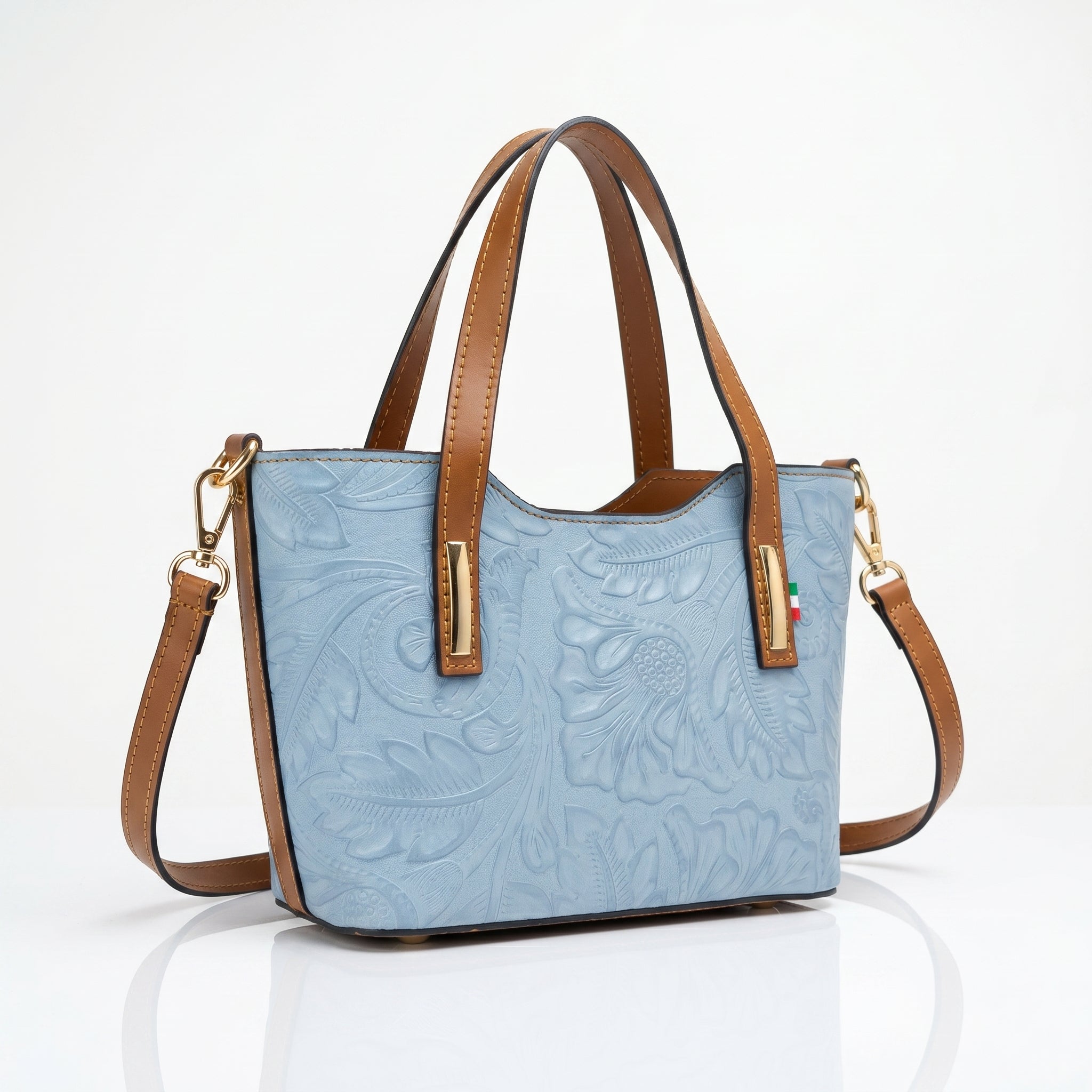 Ark Borsa a Tracolla in Vera Pelle con Design Minimalista - Stile Donna Bags