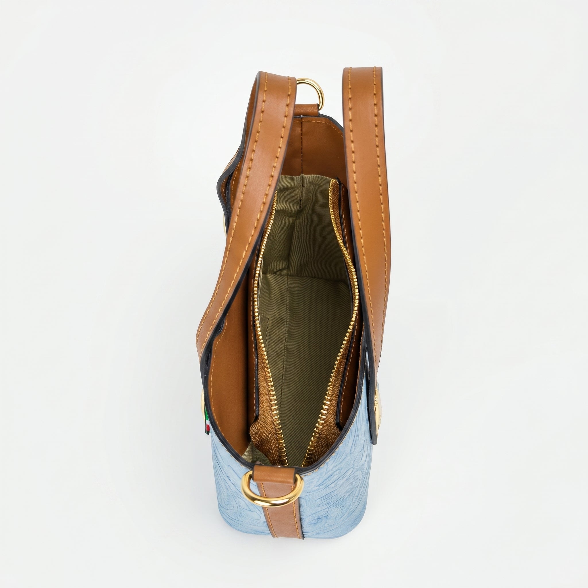 Ark Borsa a Tracolla in Vera Pelle con Design Minimalista - Stile Donna Bags