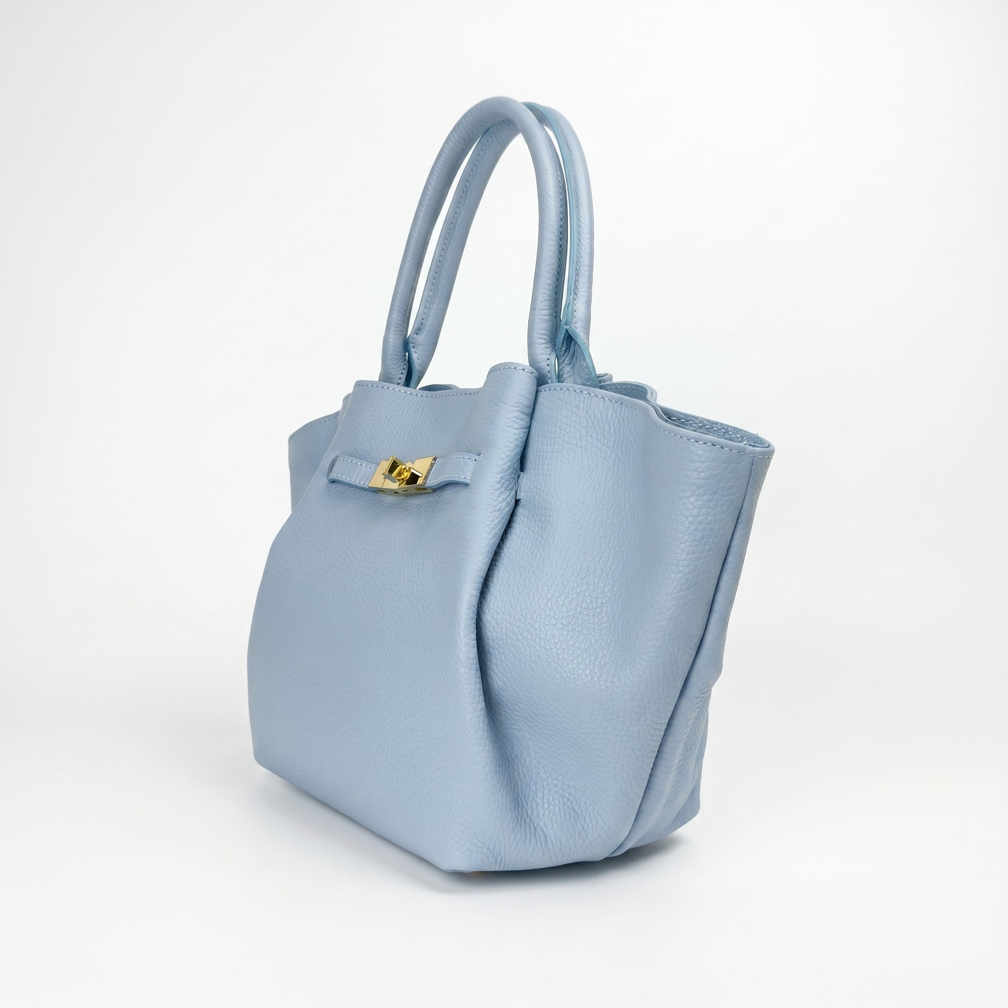 Azura Borsa Tote con Manico Superiore in Vera Pelle Made in Italy - Stile Donna Bags