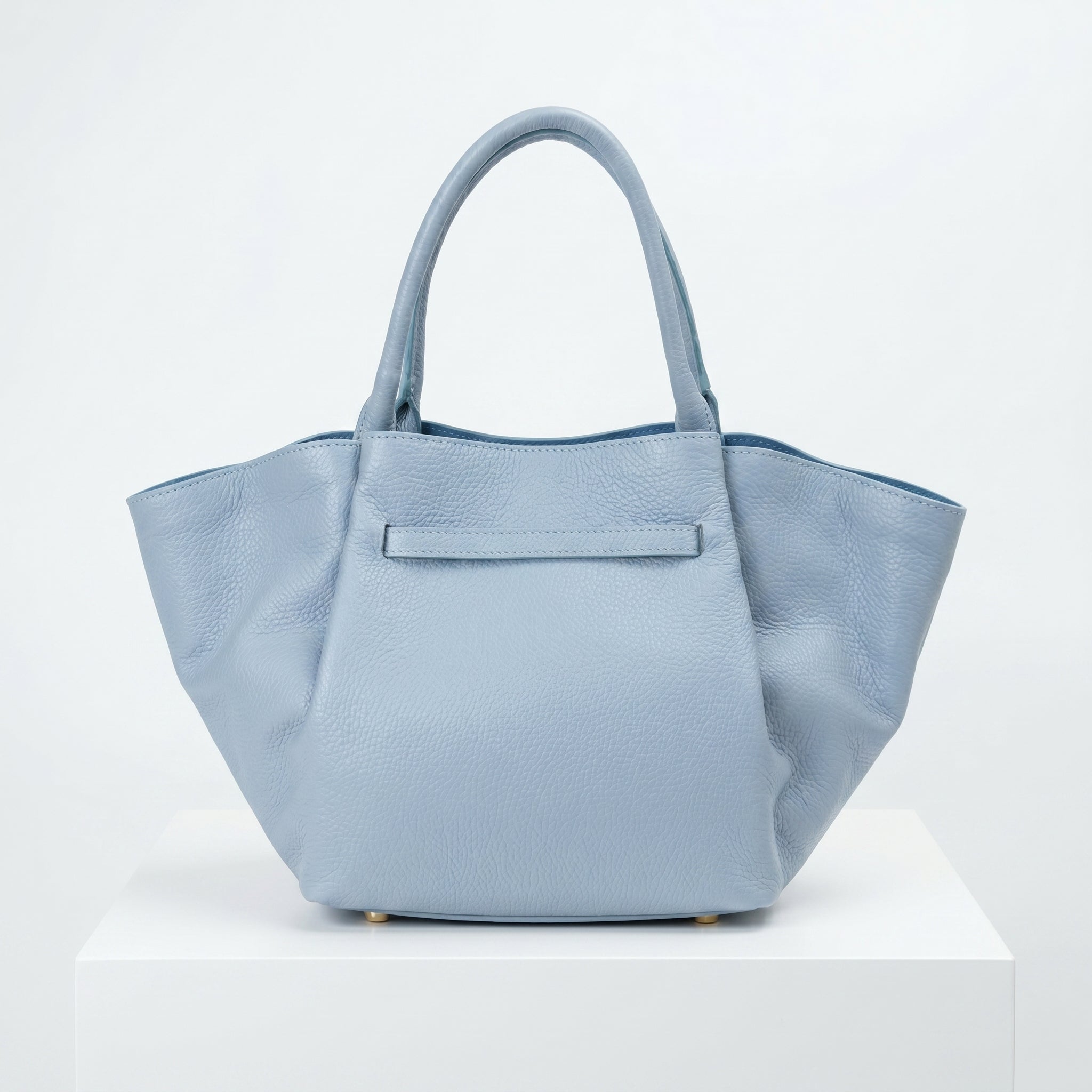 Azura Borsa Tote con Manico Superiore in Vera Pelle Made in Italy - Stile Donna Bags