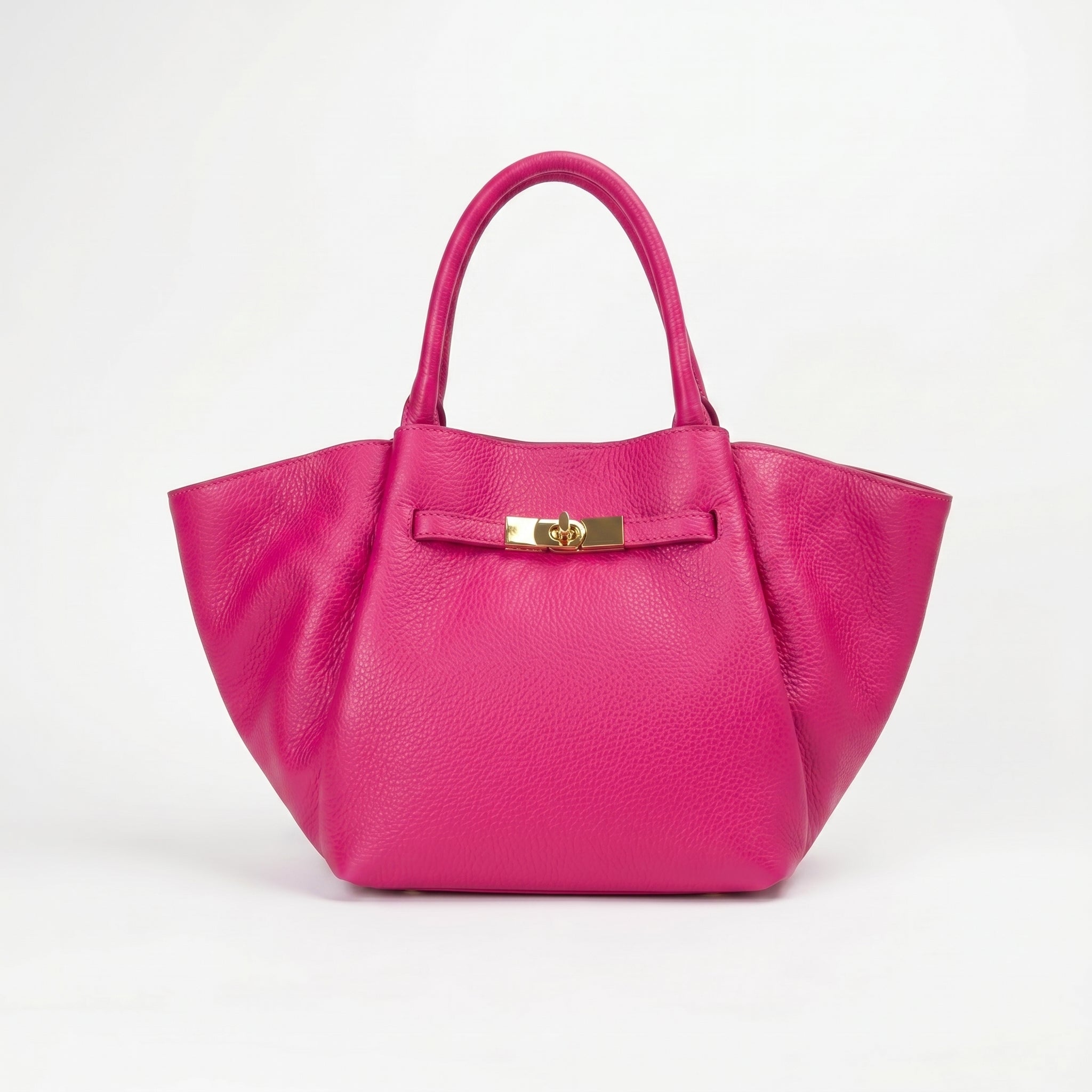 Azura Borsa Tote con Manico Superiore in Vera Pelle Made in Italy - Stile Donna Bags
