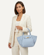 Azura Borsa Tote con Manico Superiore in Vera Pelle Made in Italy - Stile Donna Bags