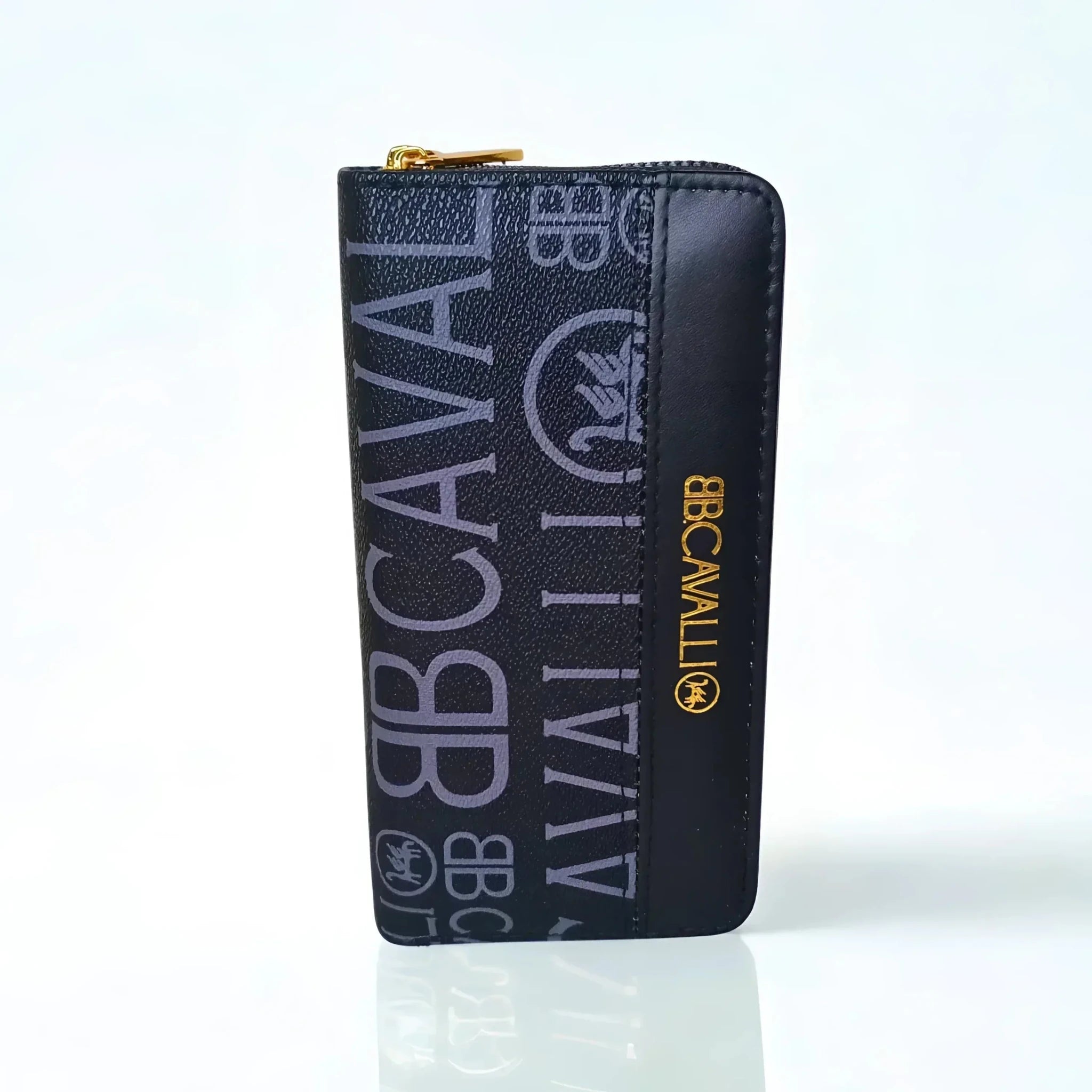 B.Cavalli Portafoglio in Ecopelle con Motivo Fantasia - Stile Donna Bags