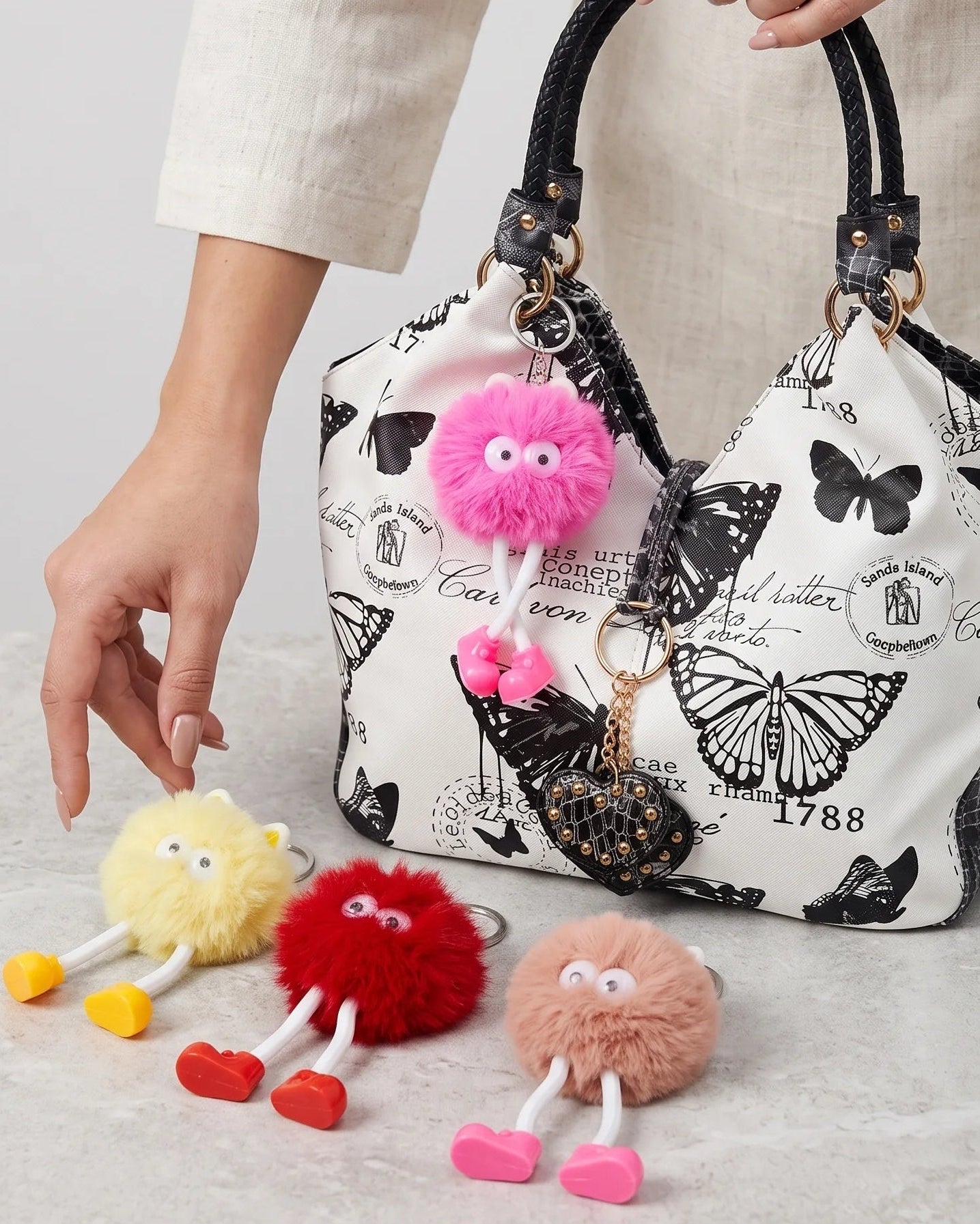 bag charm for women