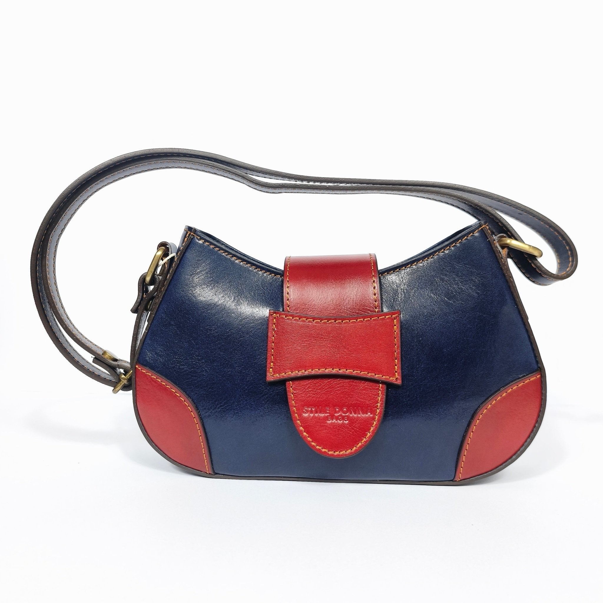 Borsa Aurora a Tracolla in Vera Pelle Italiana - Stile Donna Bags