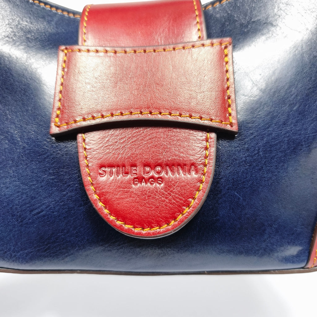 Borsa Aurora a Tracolla in Vera Pelle Italiana - Stile Donna Bags