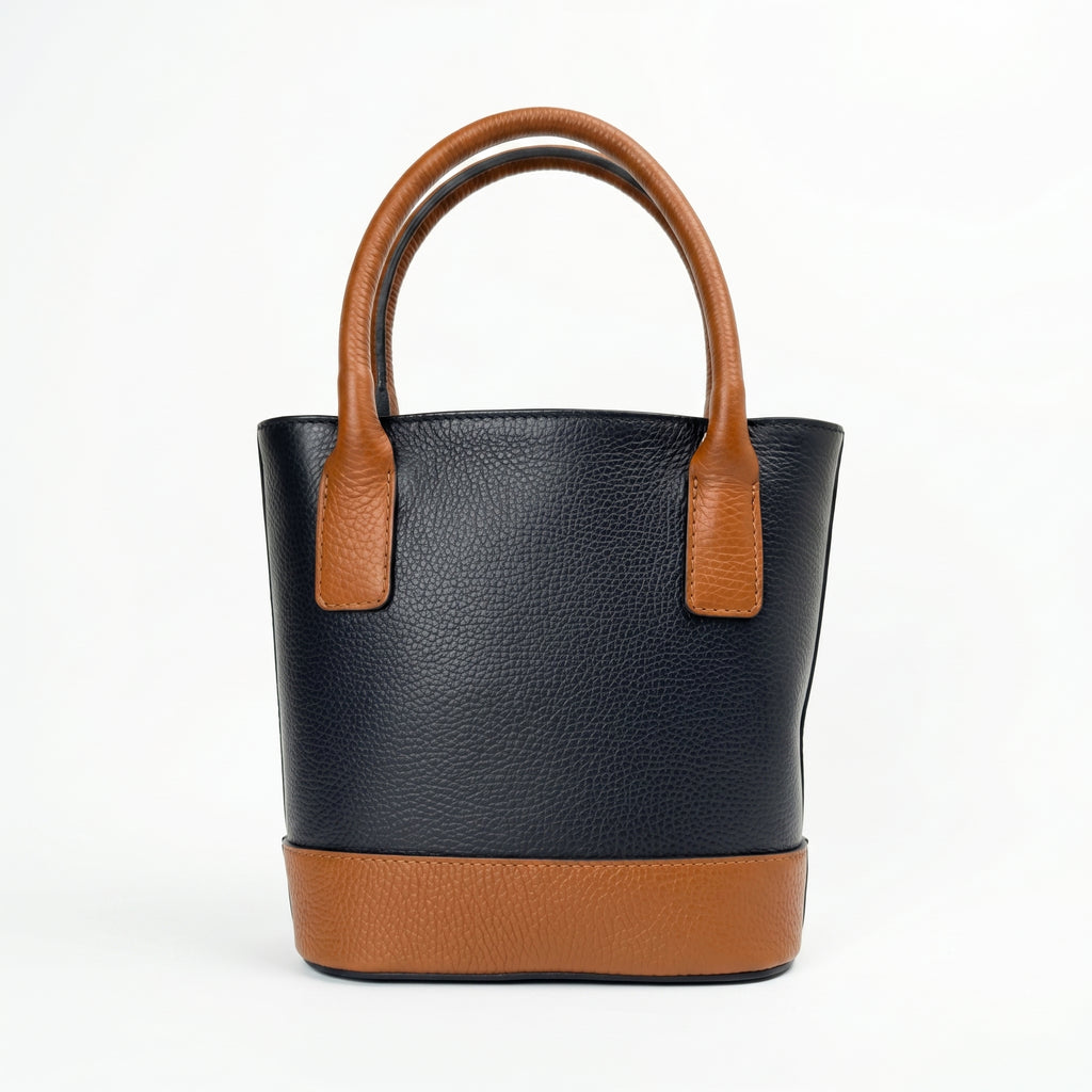 Borsa Bucky in Vera Pelle con Tracolla Regolabile - Stile Donna Bags