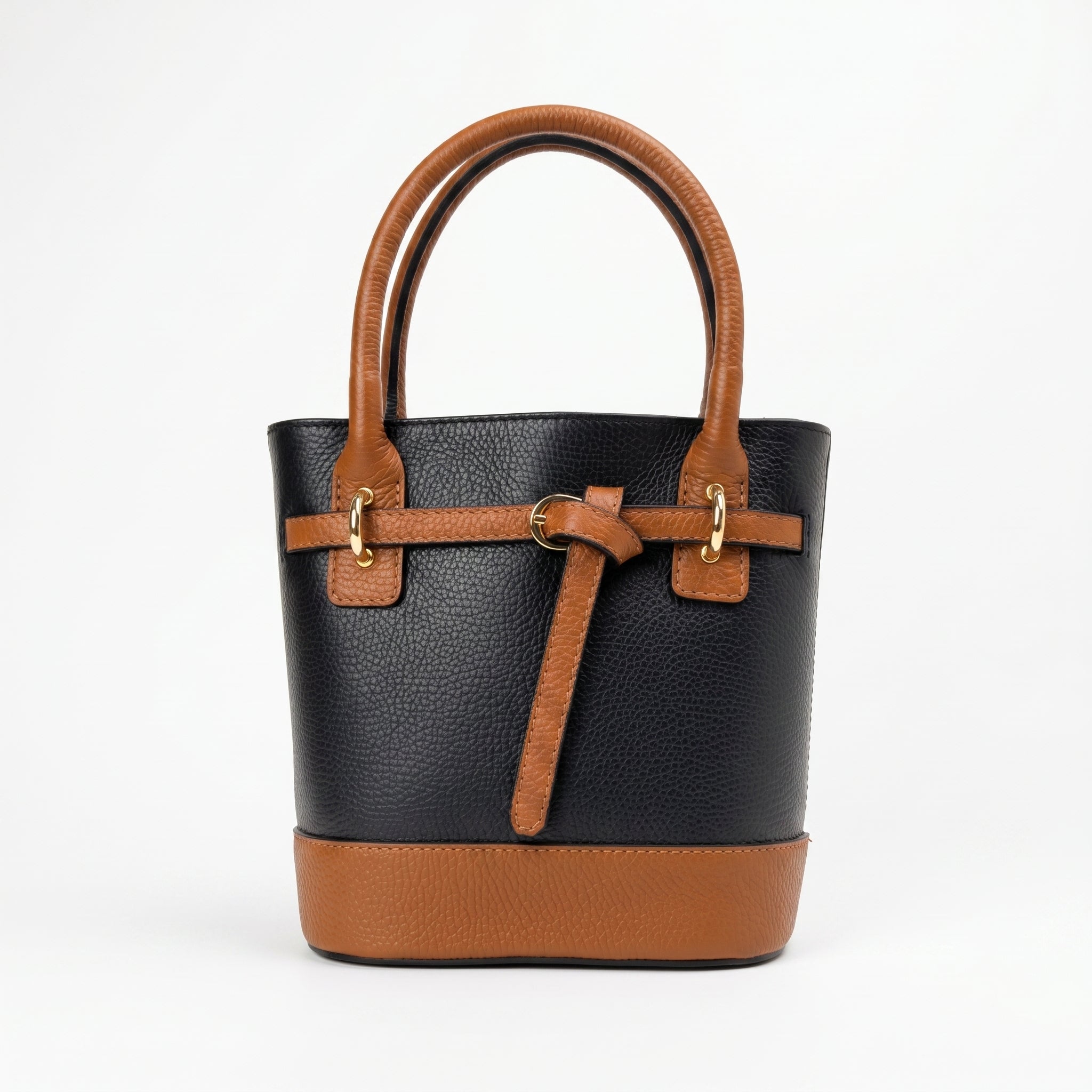 Borsa Bucky in Vera Pelle con Tracolla Regolabile - Stile Donna Bags