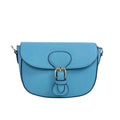 Borsa Crossbody in Ecopelle Azzurra con Chiusura Magnetica - Stile Donna Bags