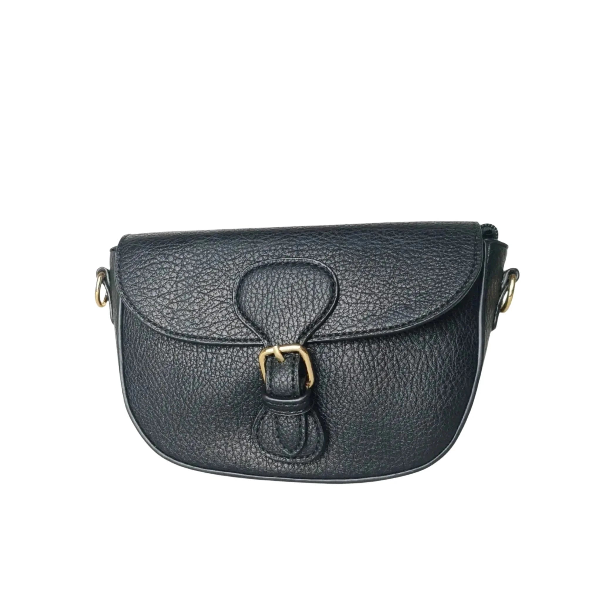 Borsa Crossbody in Ecopelle Azzurra con Chiusura Magnetica - Stile Donna Bags