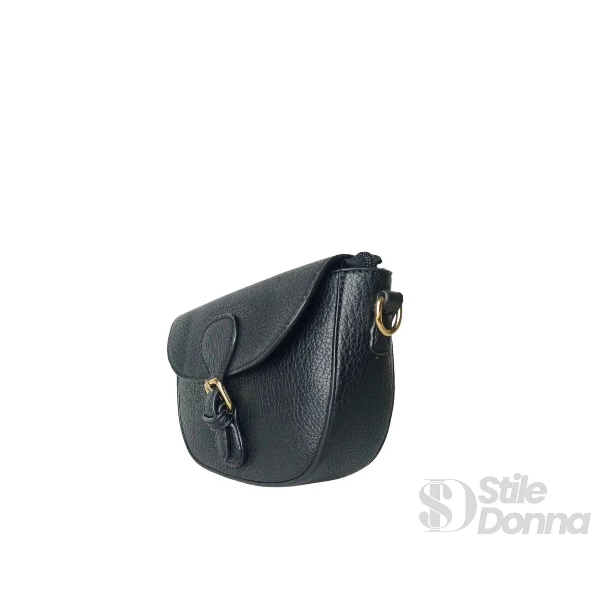 Borsa Crossbody in Ecopelle Azzurra con Chiusura Magnetica - Stile Donna Bags