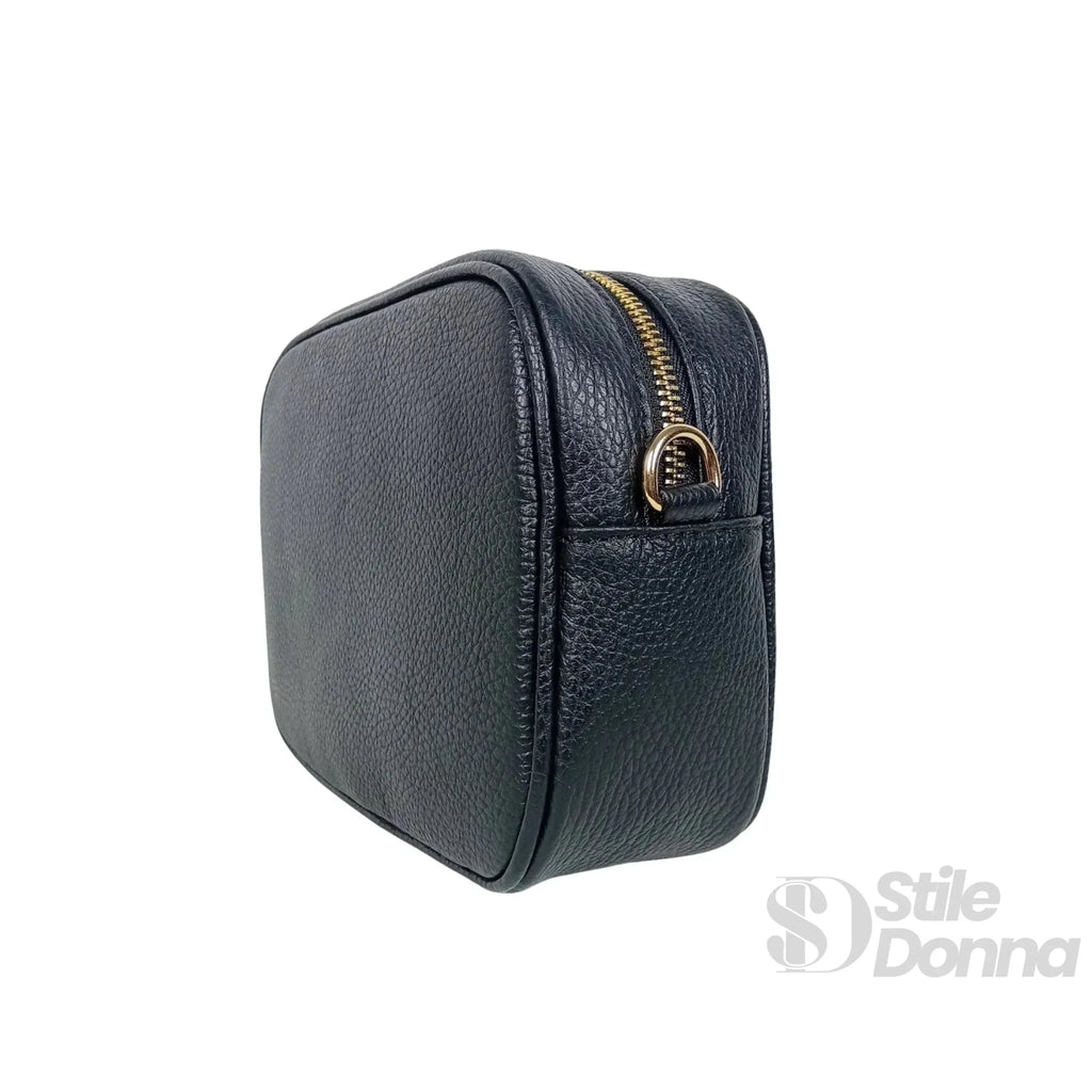 Borsa Crossbody in Vera Pelle Italiana con Tracolla Regolabile - Stile Donna Bags
