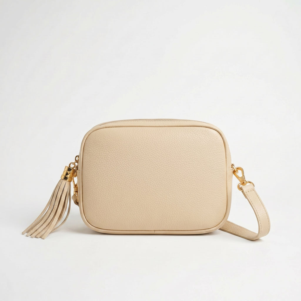 Borsa Crossbody in Vera Pelle Italiana con Tracolla Regolabile - Stile Donna Bags