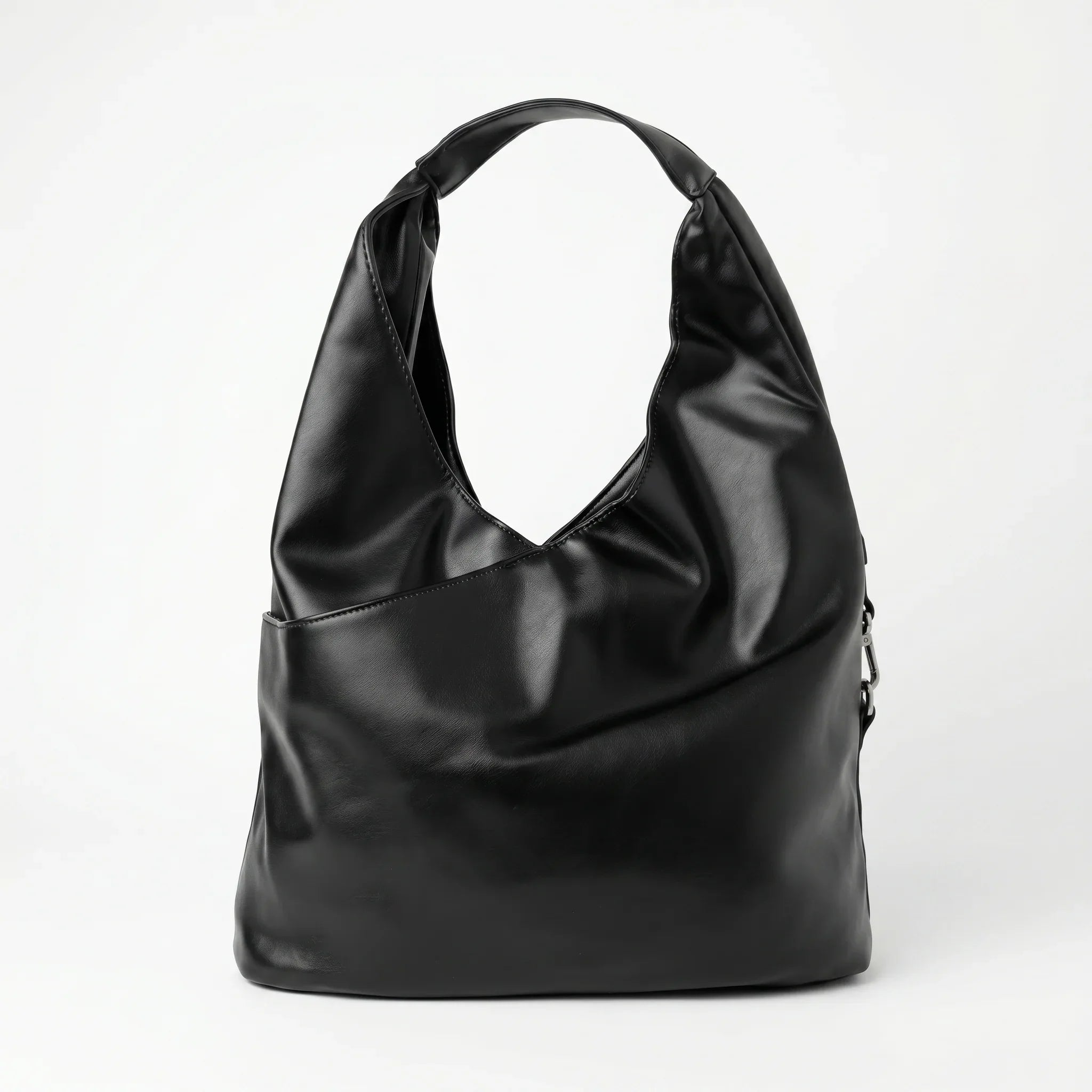 Borsa Grande Silver Dot in Ecopelle con Tracolla Regolabile - Stile Donna Bags