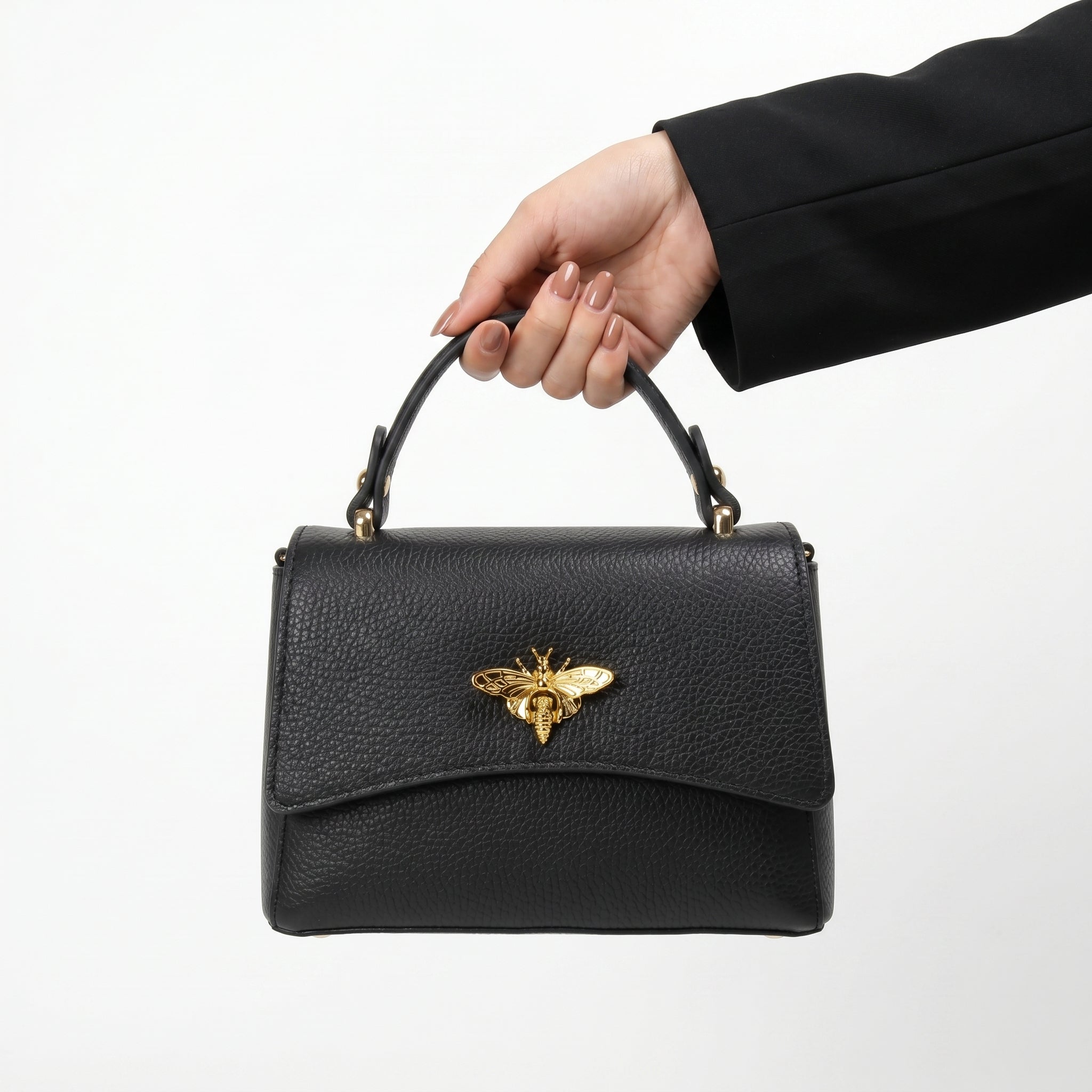 Borsa Mini a Farfalla in Vera Pelle Made in Italy - Stile Donna Bags