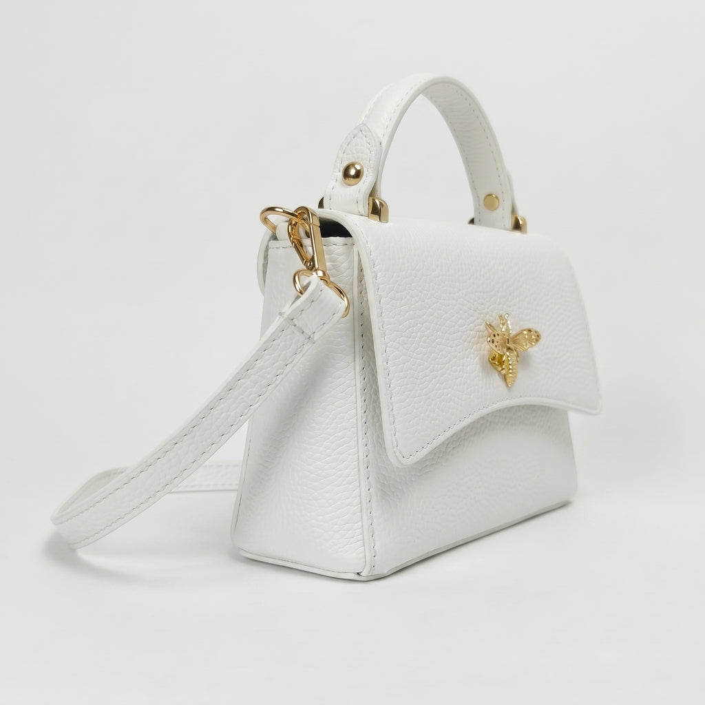 Borsa Mini a Farfalla in Vera Pelle Made in Italy - Stile Donna Bags