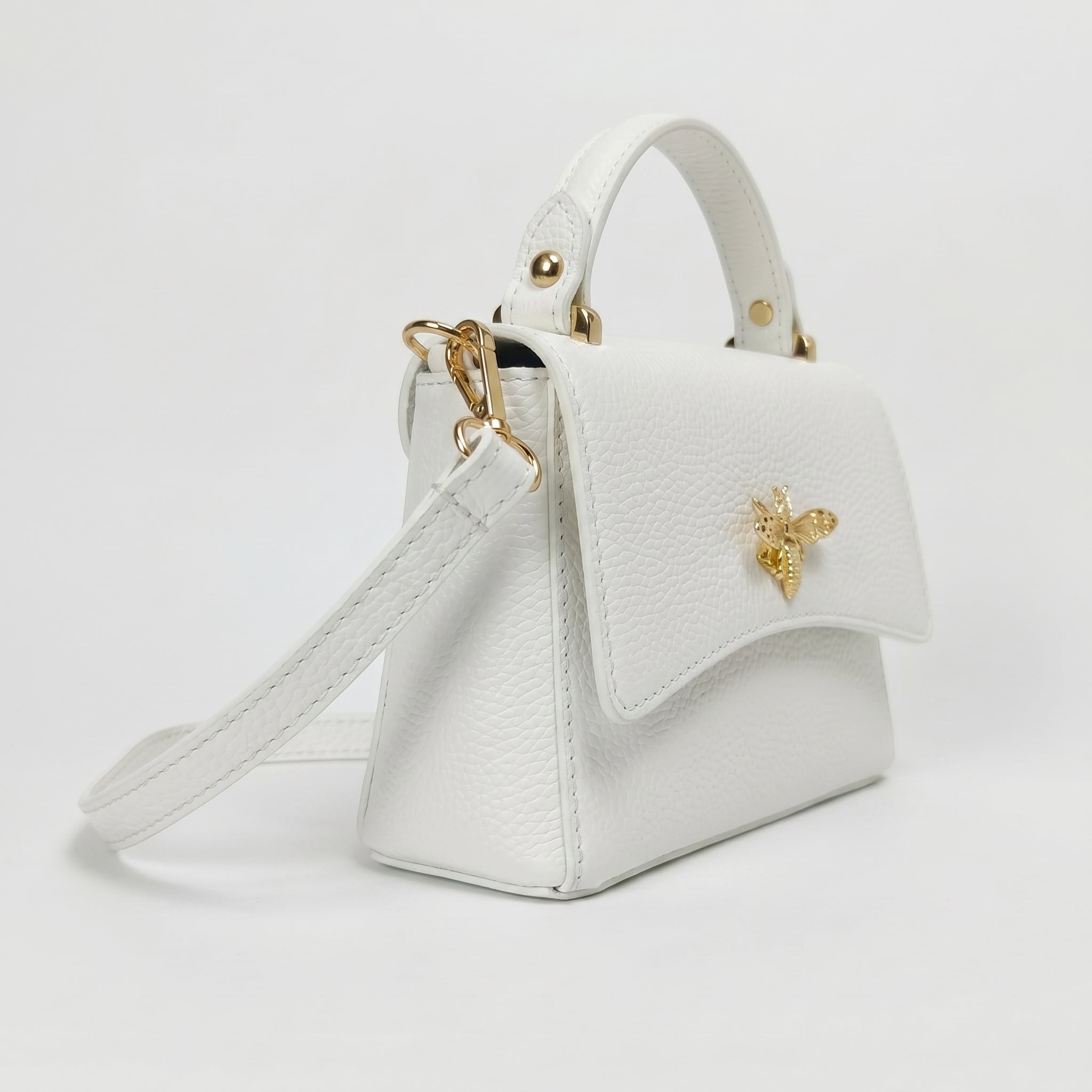 Borsa Mini a Farfalla in Vera Pelle Made in Italy - Stile Donna Bags