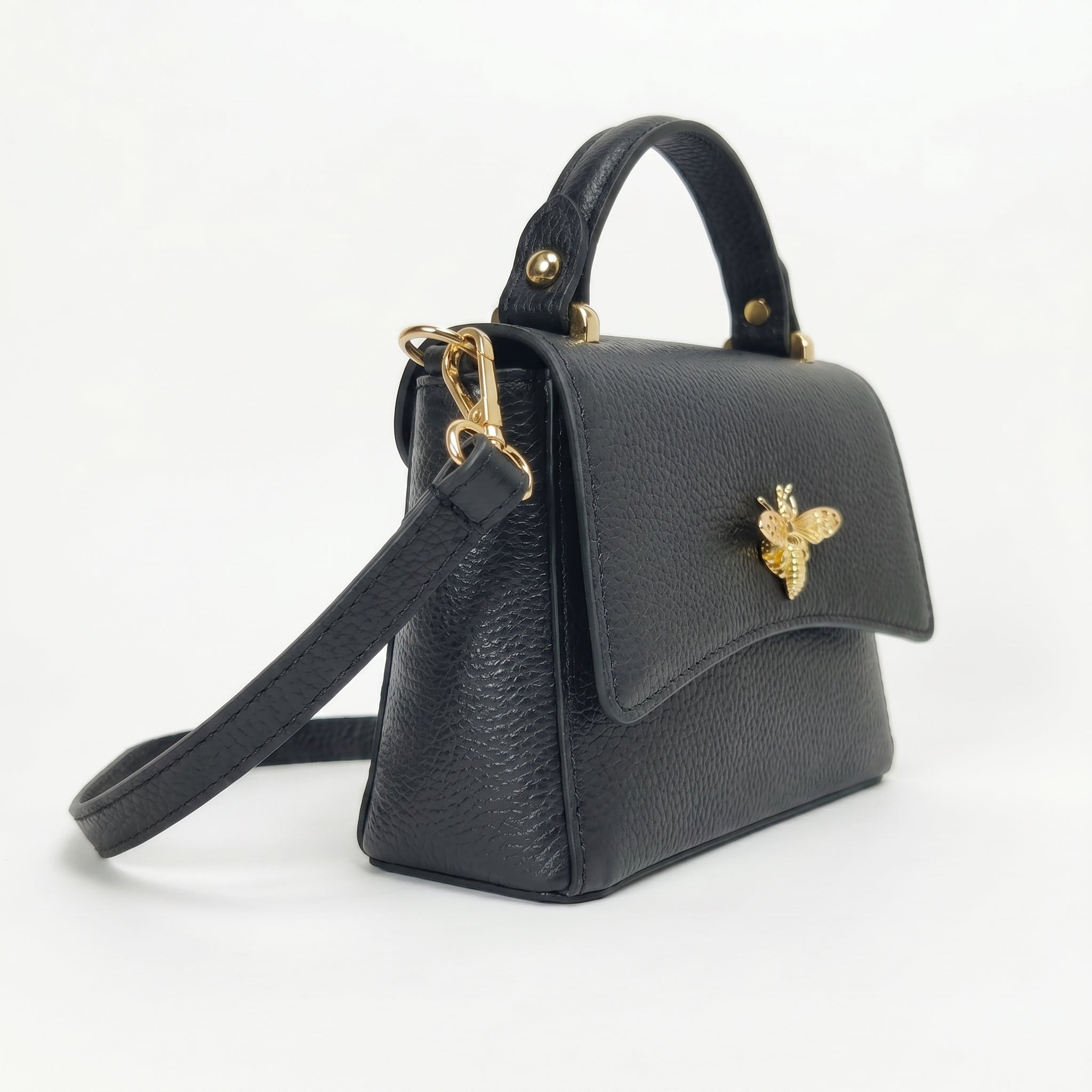 Borsa Mini a Farfalla in Vera Pelle Made in Italy - Stile Donna Bags