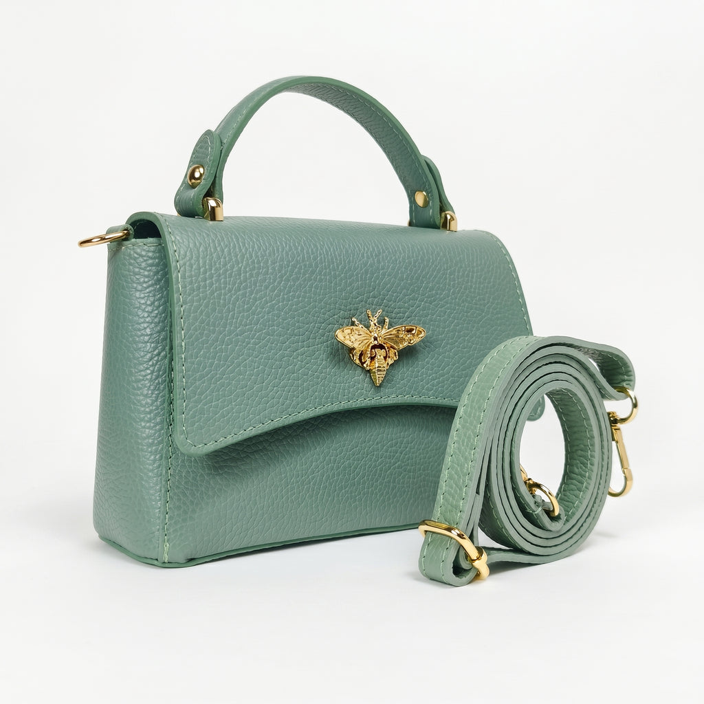 Borsa Mini a Farfalla in Vera Pelle Made in Italy - Stile Donna Bags