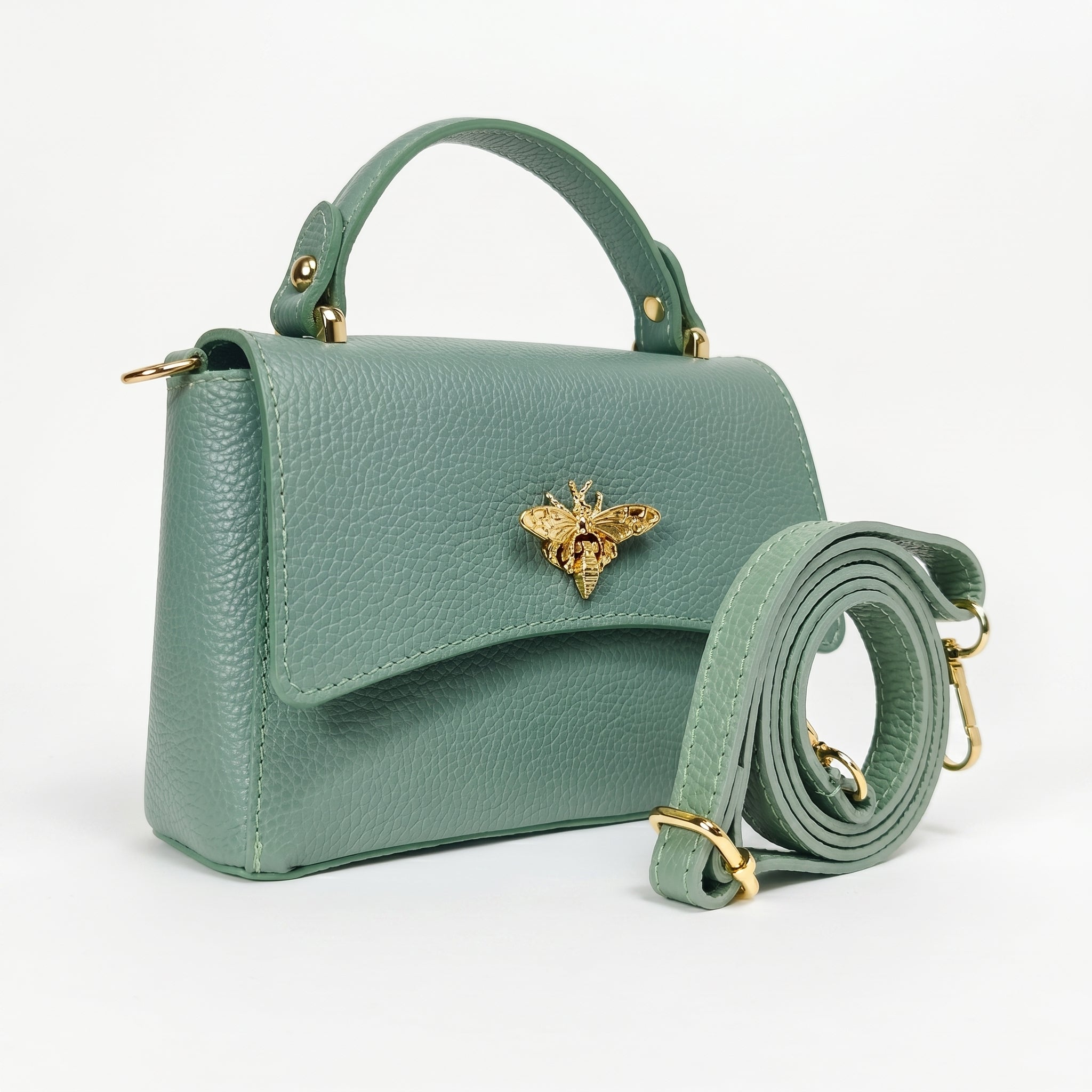 Borsa Mini a Farfalla in Vera Pelle Made in Italy - Stile Donna Bags