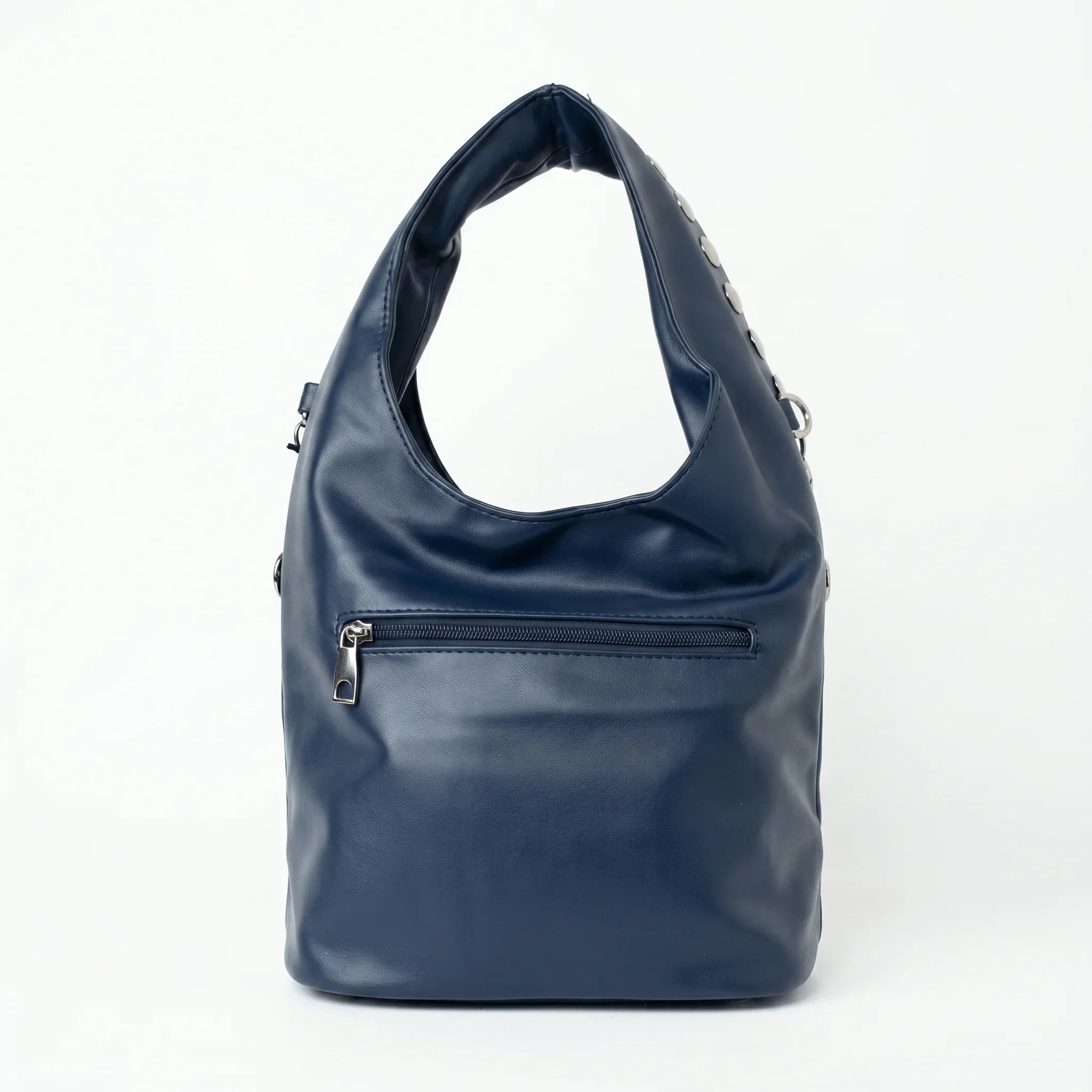 Borsa Silver Dot Media in Ecopelle con Tracolla Regolabile - Stile Donna Bags