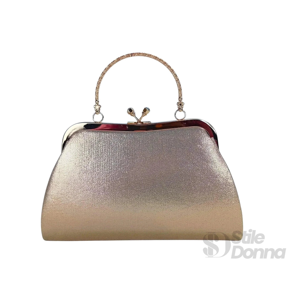 Stile Donna Bags – Soft Pouch kabelka se zlatými kamínky