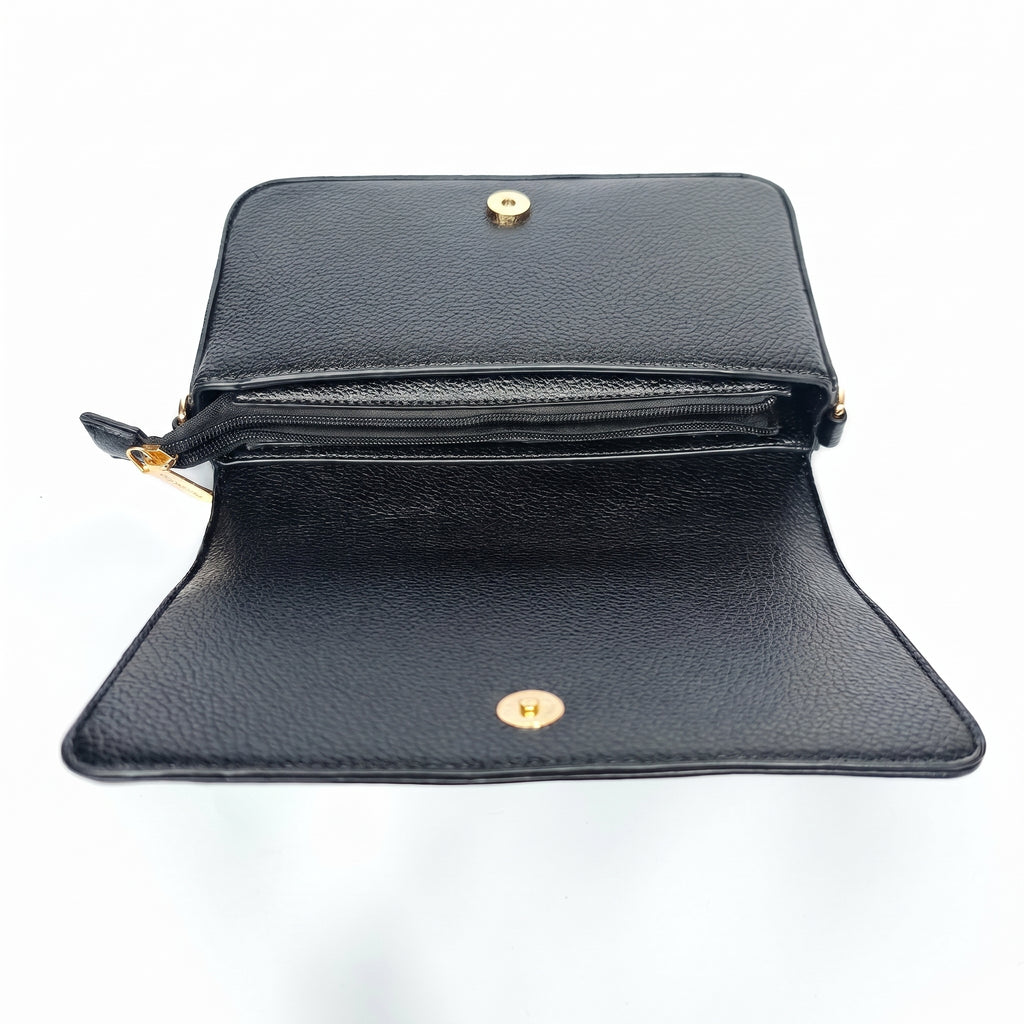 Coconuda Borsa Tracolla in Ecopelle con Logo in Rilievo e Borchie - Stile Donna Bags