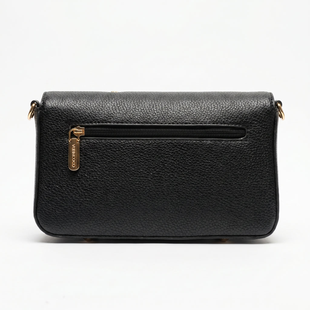 Coconuda Borsa Tracolla in Ecopelle con Logo in Rilievo e Borchie - Stile Donna Bags
