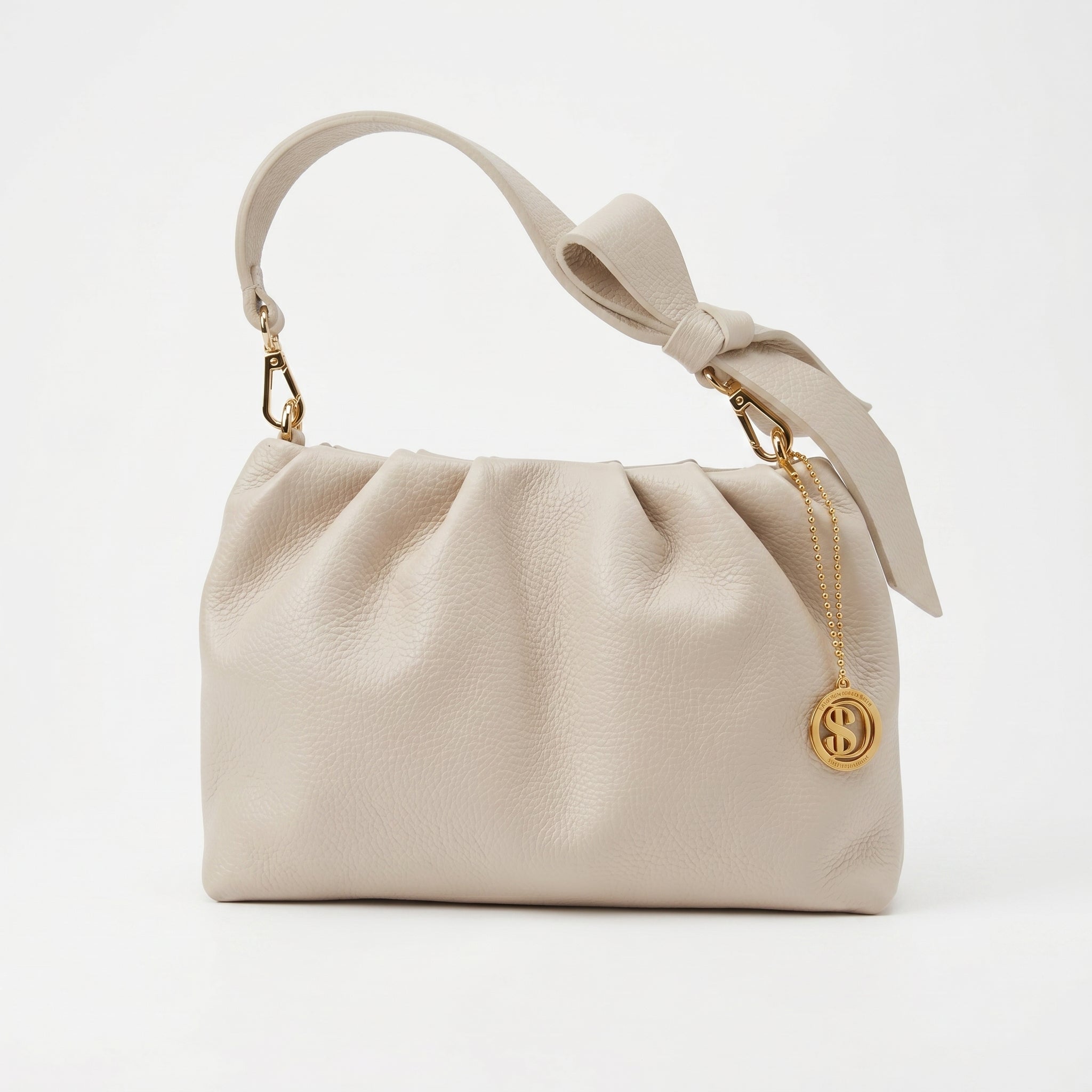 Borsa Verona in Vera Pelle Artigianale con Accessori Dorati - Stile Donna Bags