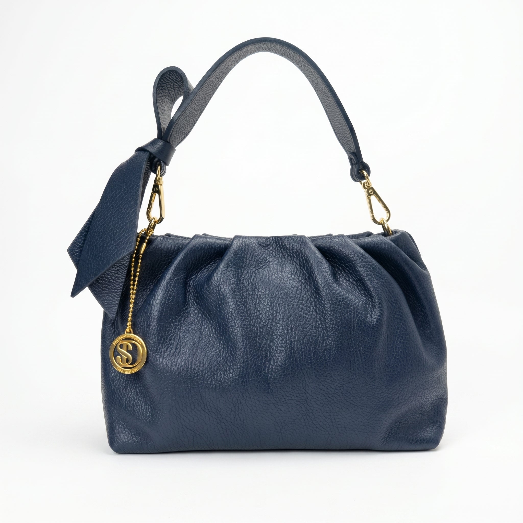 Borsa Verona in Vera Pelle Artigianale con Accessori Dorati - Stile Donna Bags