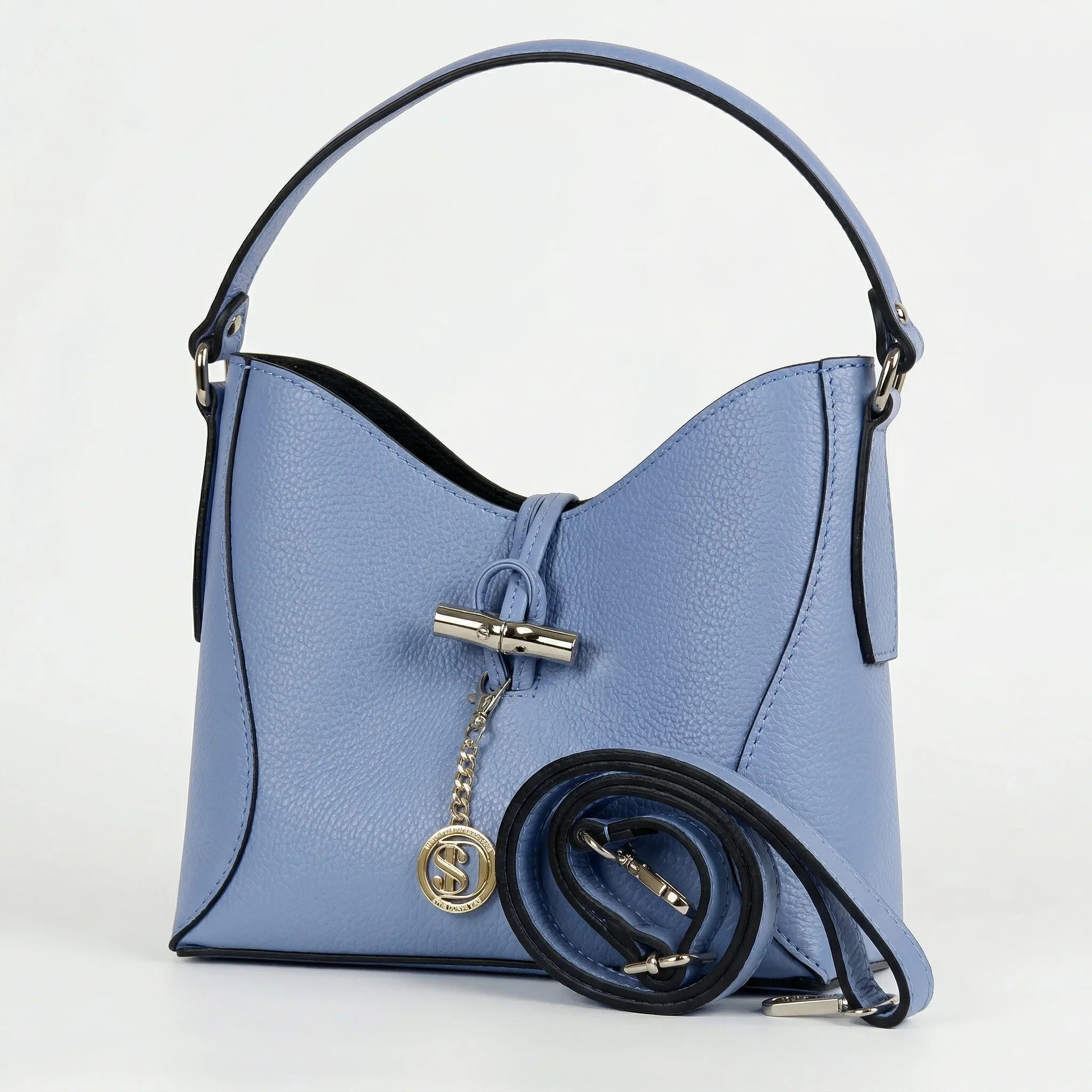 Borsa a Tracolla Lorenza in Vera Pelle Elegante - Stile Donna Bags