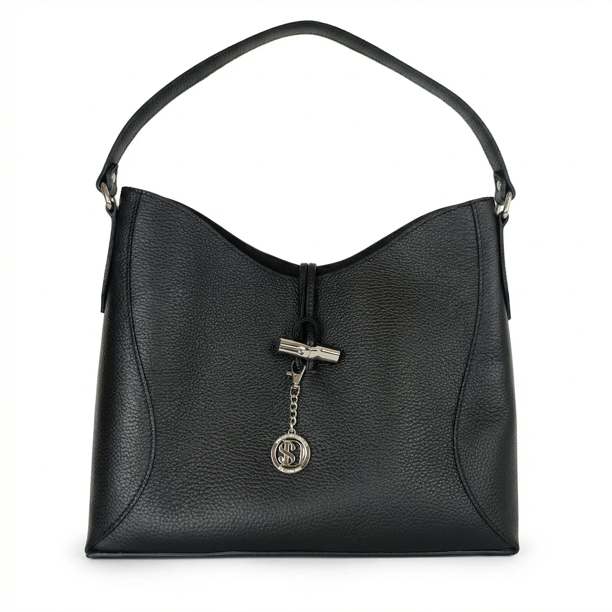 Borsa a Tracolla Lorenza in Vera Pelle Grande Capiente - Stile Donna Bags