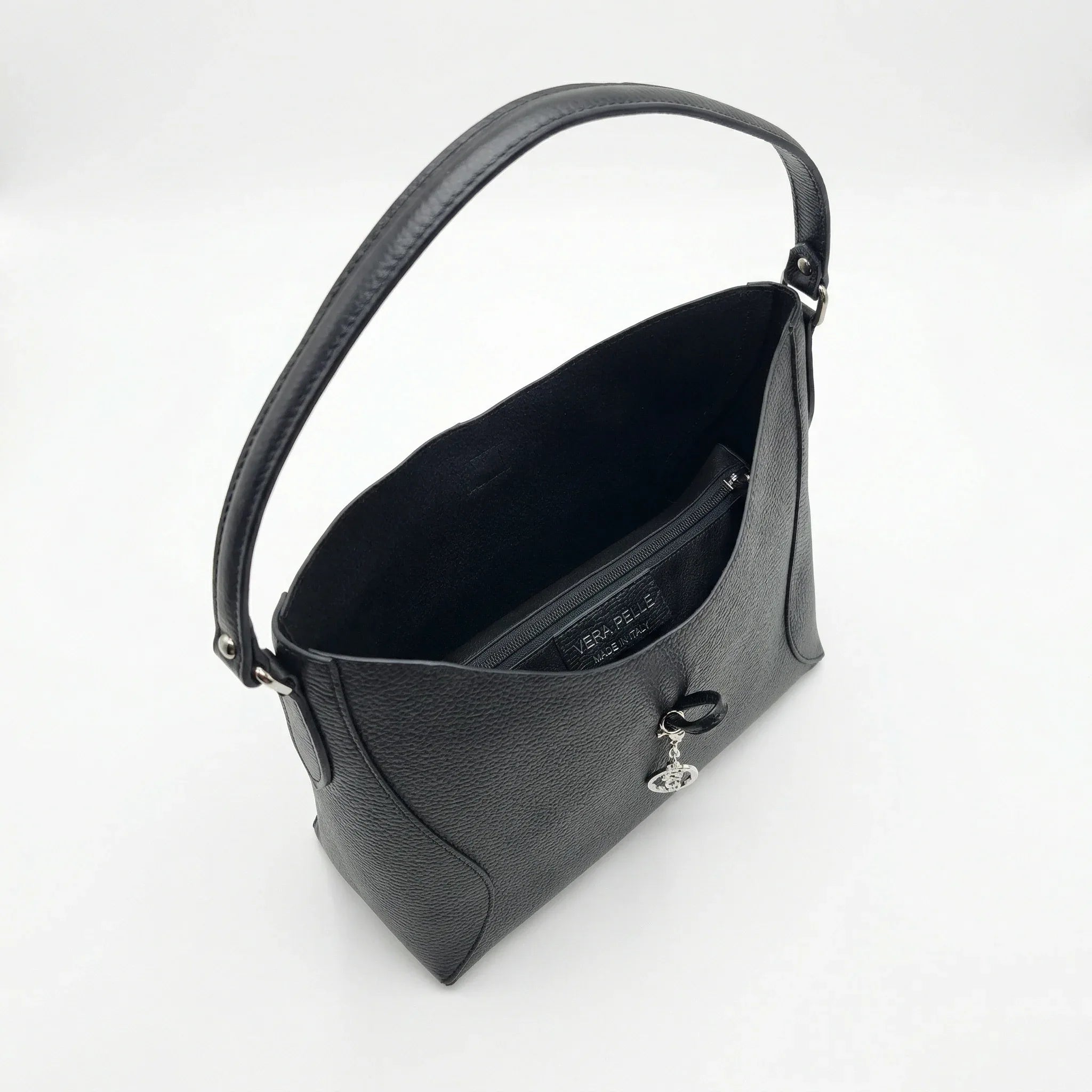 Borsa a Tracolla Lorenza in Vera Pelle Grande Capiente - Stile Donna Bags