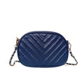 Borsa a Tracolla Ovale Trapuntata in Ecopelle Leggera - Stile Donna Bags