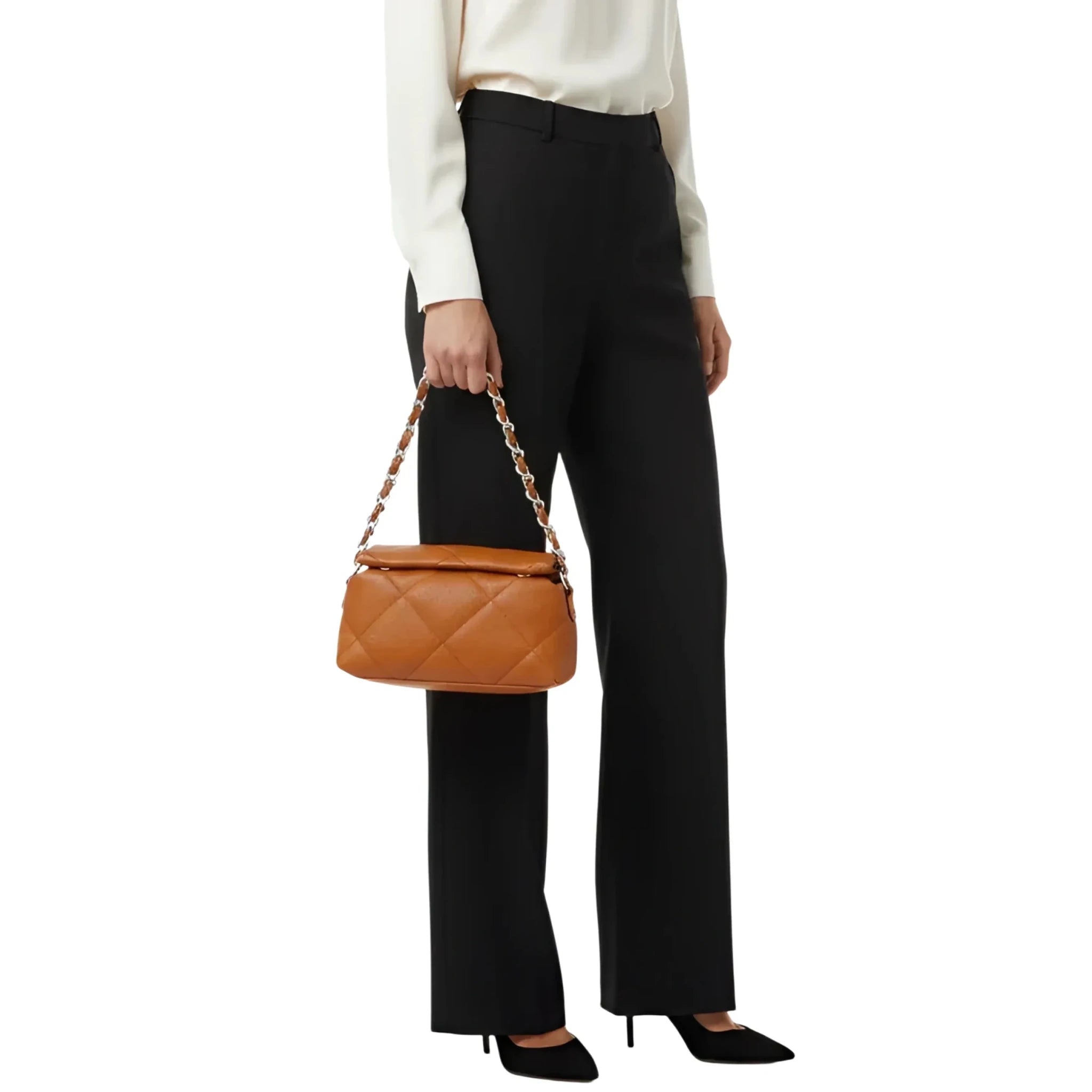Borsa a Tracolla Portatile in Ecopelle Compatta - Stile Donna Bags