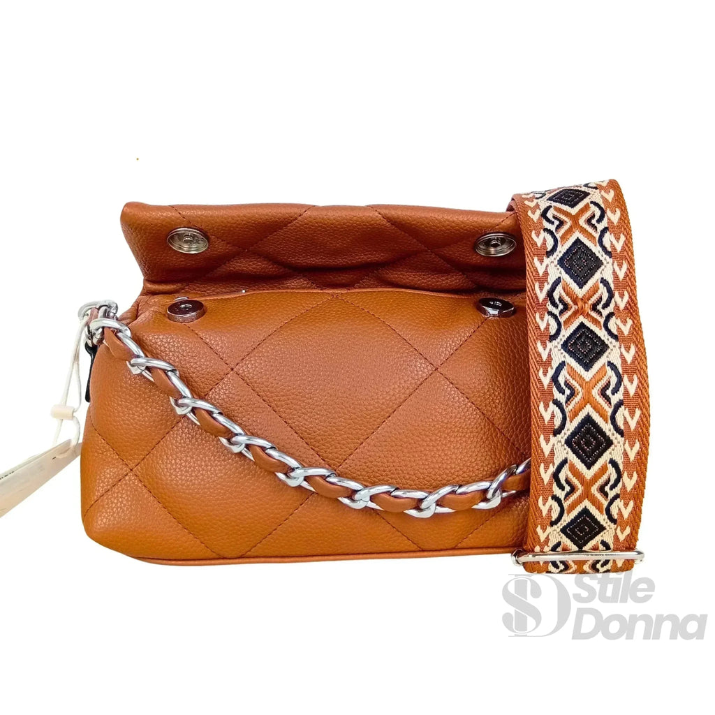 Borsa a Tracolla Portatile in Ecopelle Compatta - Stile Donna Bags