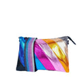 Borsa a Tracolla in Ecopelle Arcobaleno Metallizzata - Stile Donna Bags