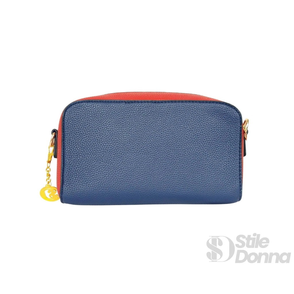 Borsa a Tracolla in Ecopelle Tricolore - Stile Donna Bags