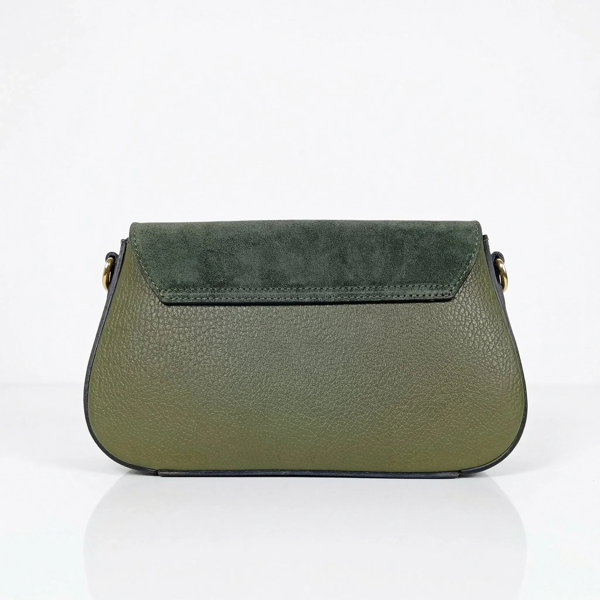 Bella Nova Borsa a Tracolla in Vera Pelle e Camoscio - Stile Donna Bags