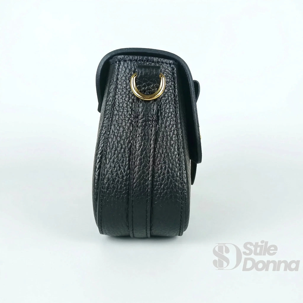 Bella Nova Borsa a Tracolla in Vera Pelle e Camoscio - Stile Donna Bags