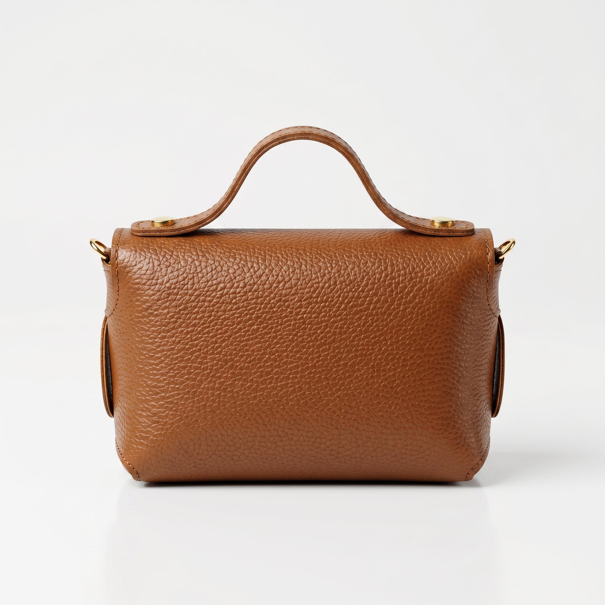 Amina Mini Borsa in Vera Pelle con Catena Dorata - Stile Donna Bags