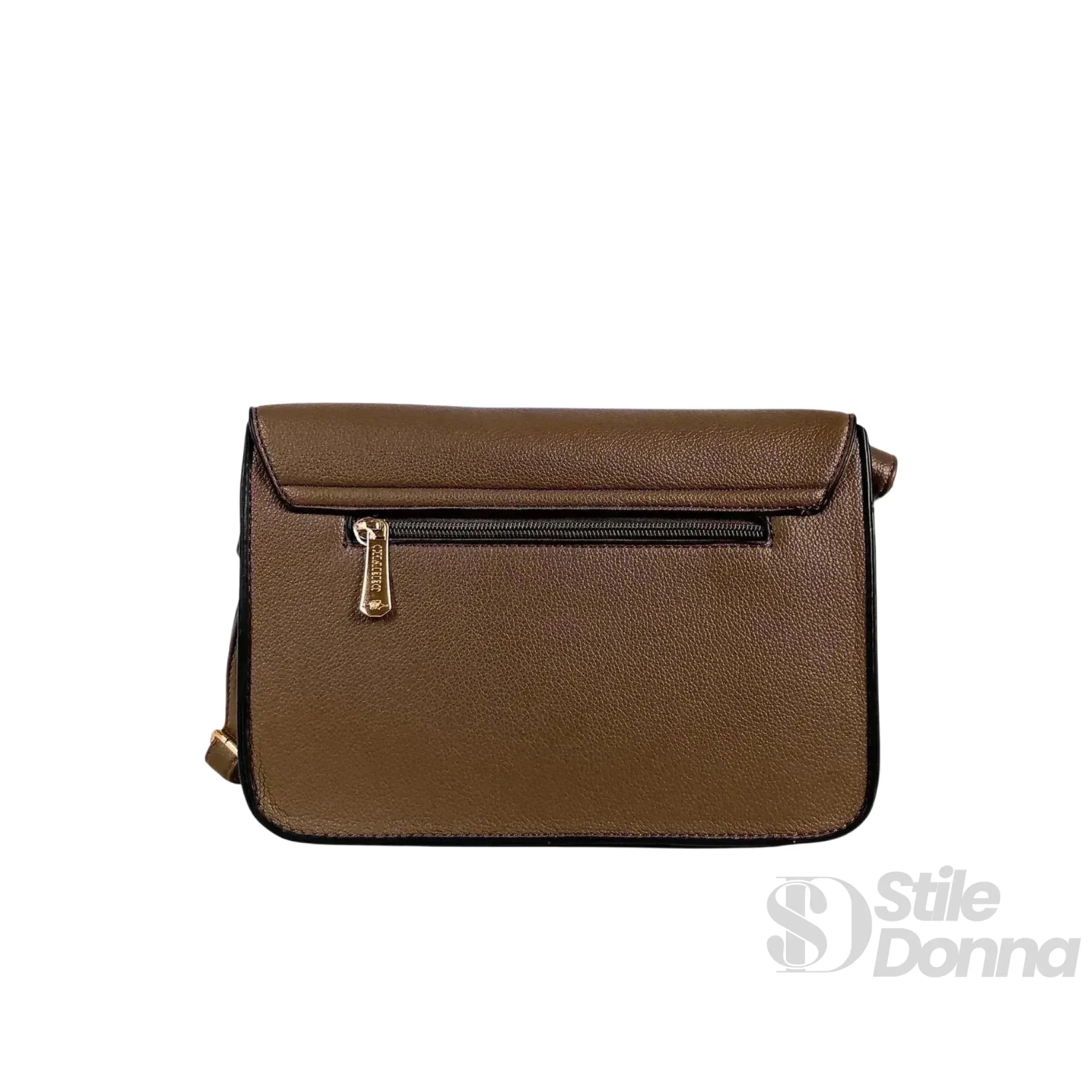 Charro Borsa Crossbody in Ecopelle con Dettagli Dorati - Stile Donna Bags