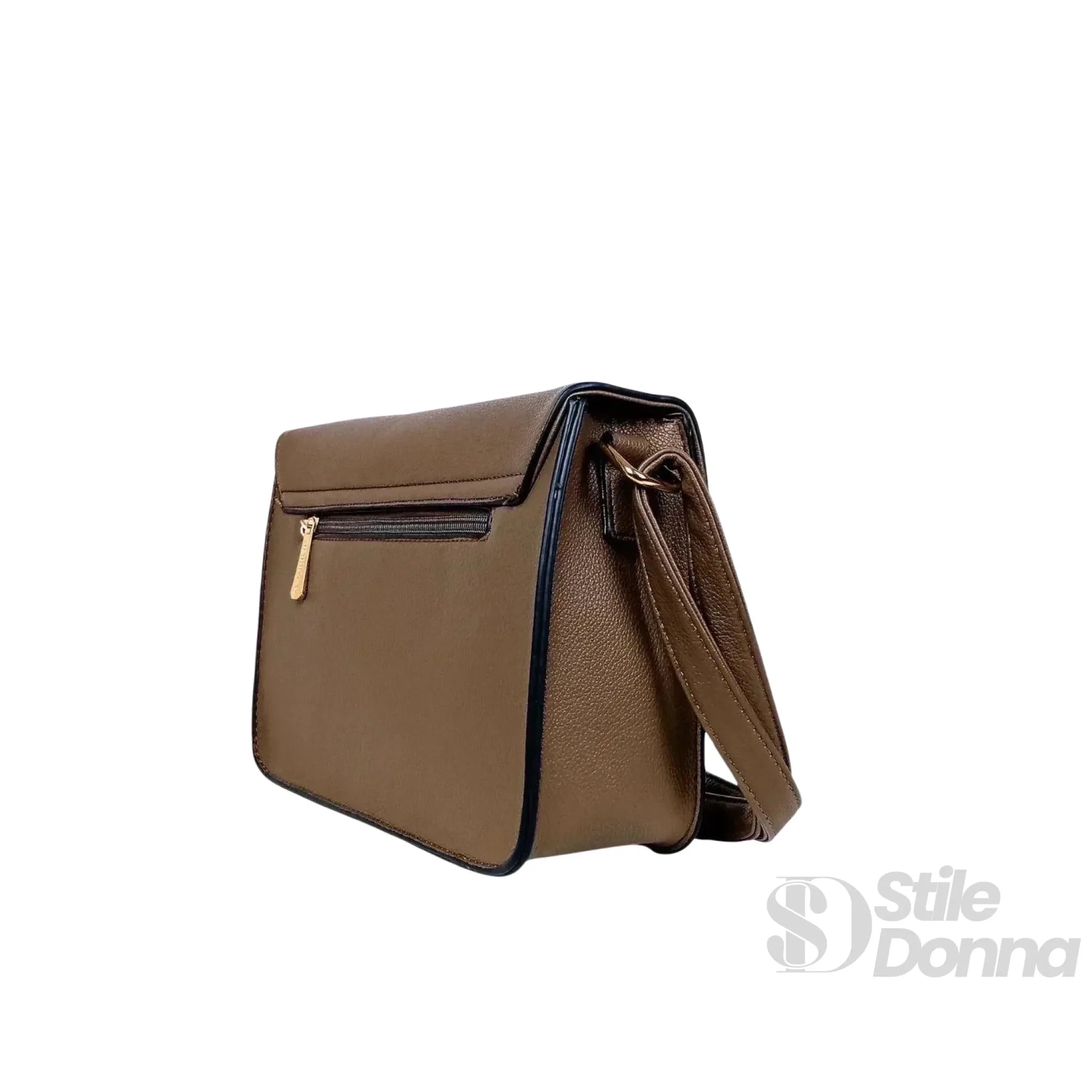 Charro Borsa Crossbody in Ecopelle con Dettagli Dorati - Stile Donna Bags
