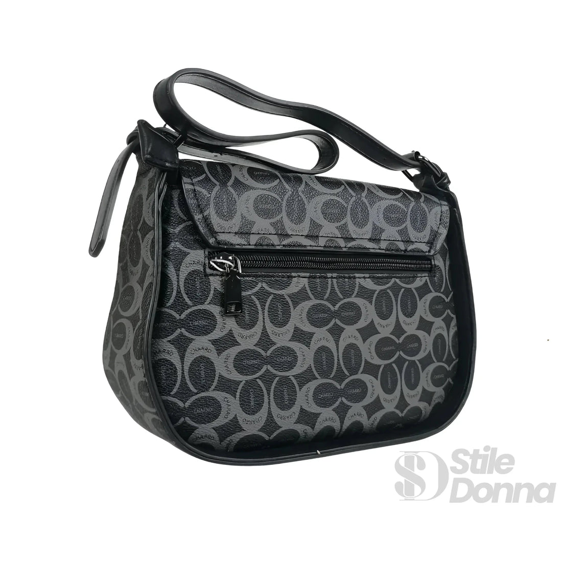 Charro Bolso Saddle de Ecopiel con Correa