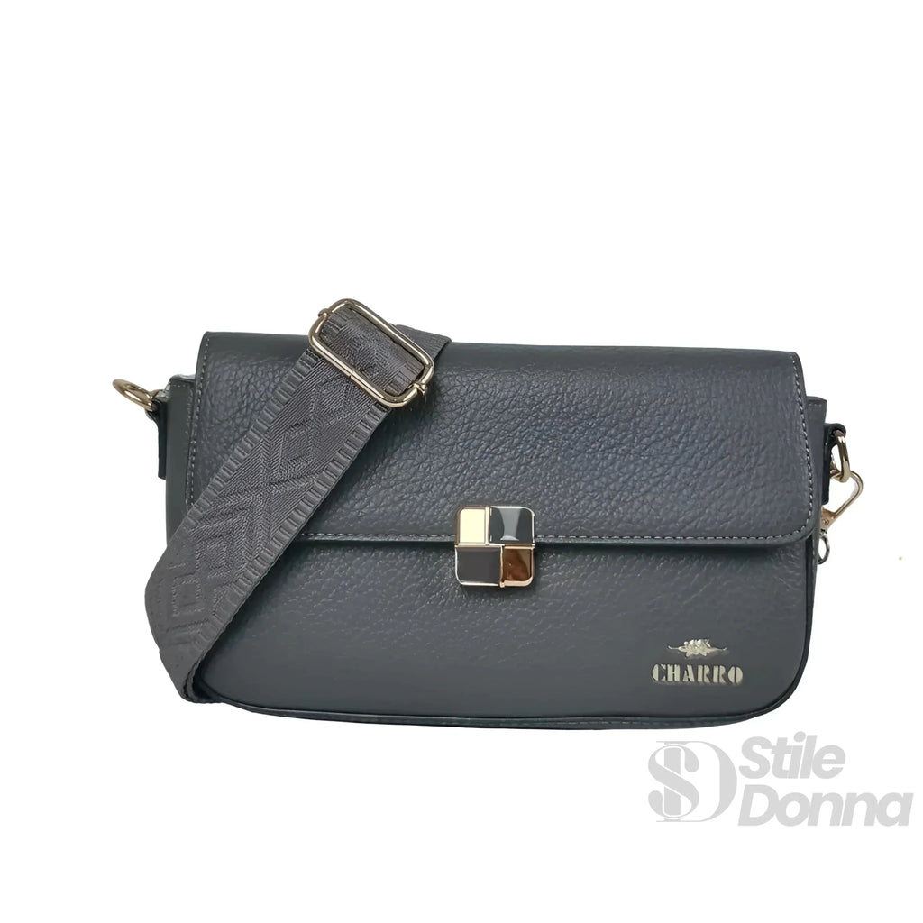 Charro Borsa in Ecopelle Crossbody con Manico Rimovibile - Stile Donna Bags