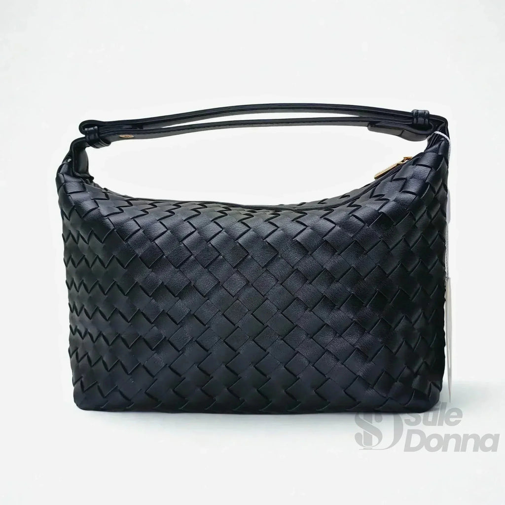 Coconuda Borsa Intrecciata in Ecopelle con Manico - Stile Donna Bags
