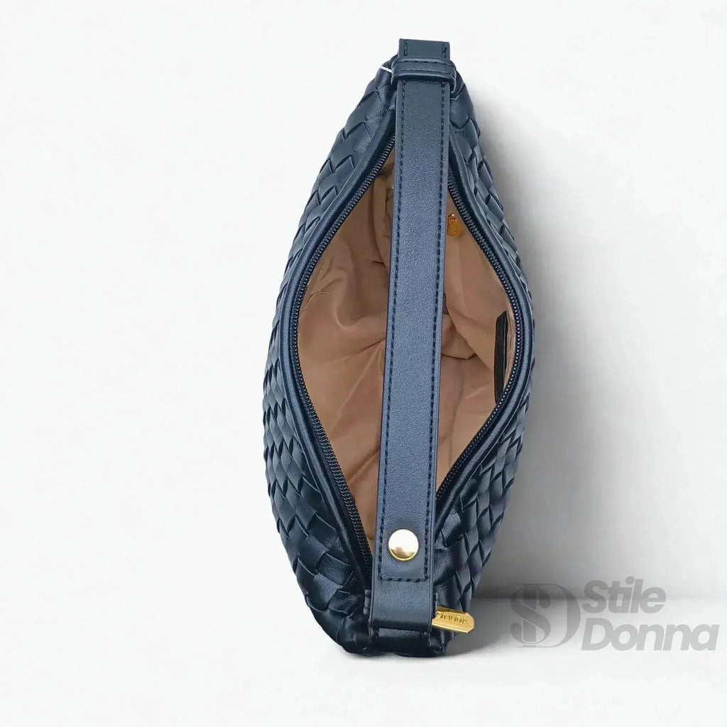 Coconuda Borsa Intrecciata in Ecopelle con Manico - Stile Donna Bags